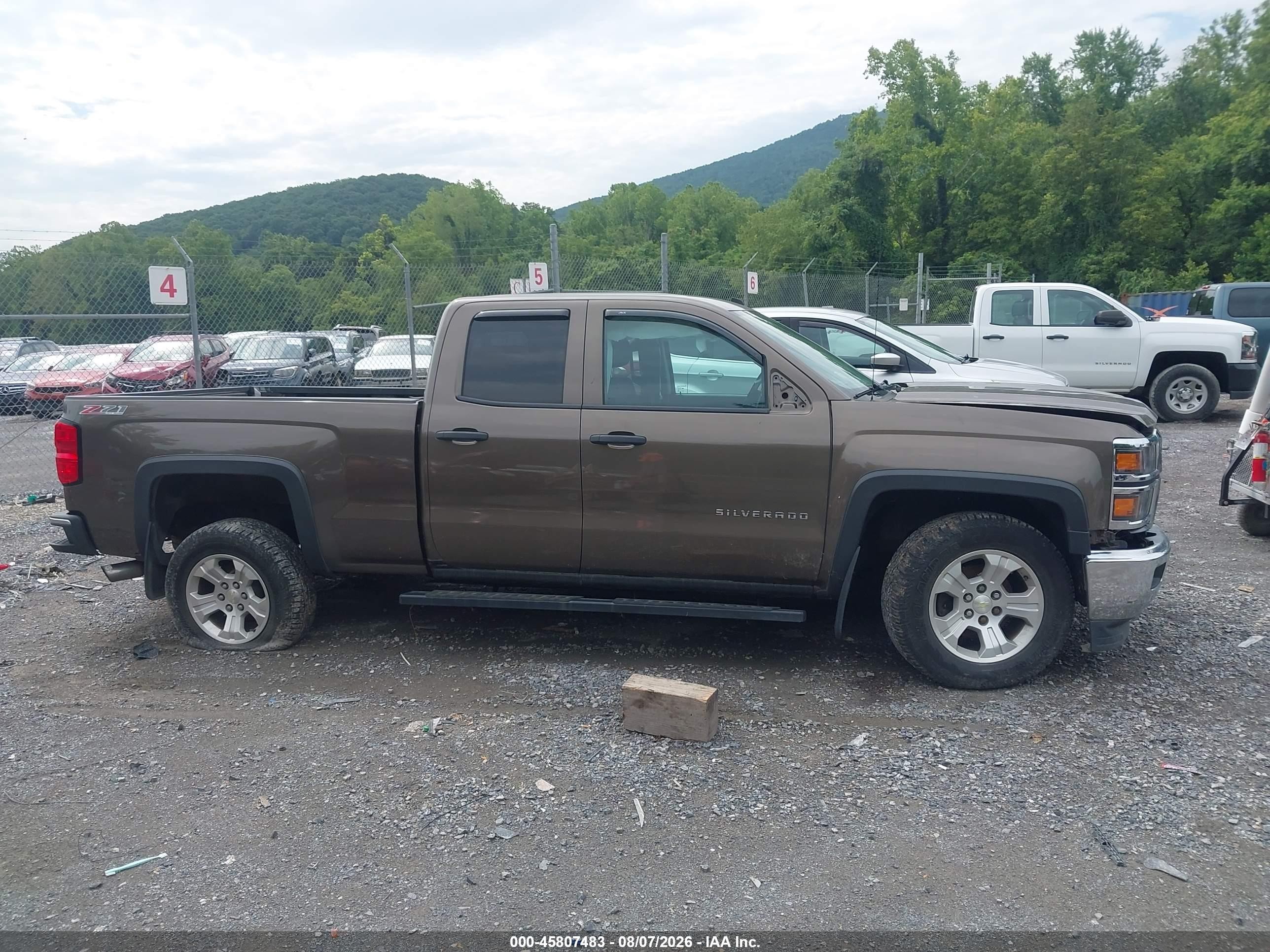 2014 Chevrolet Silverado 1500 2lt Brown vin: 1GCVKREC3EZ198132