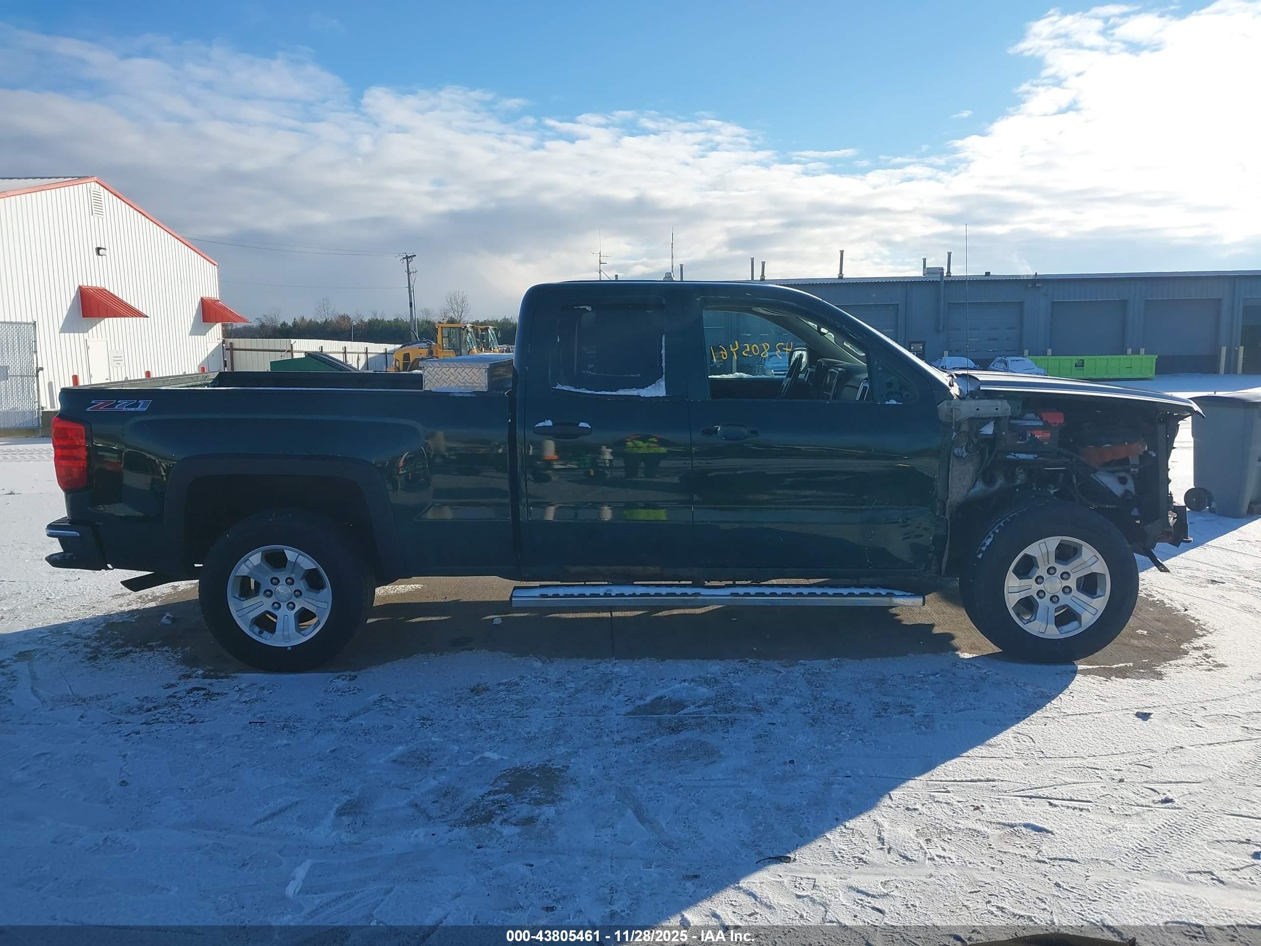 2014 Chevrolet Silverado 1500 2lt Green vin: 1GCVKREC3EZ307043