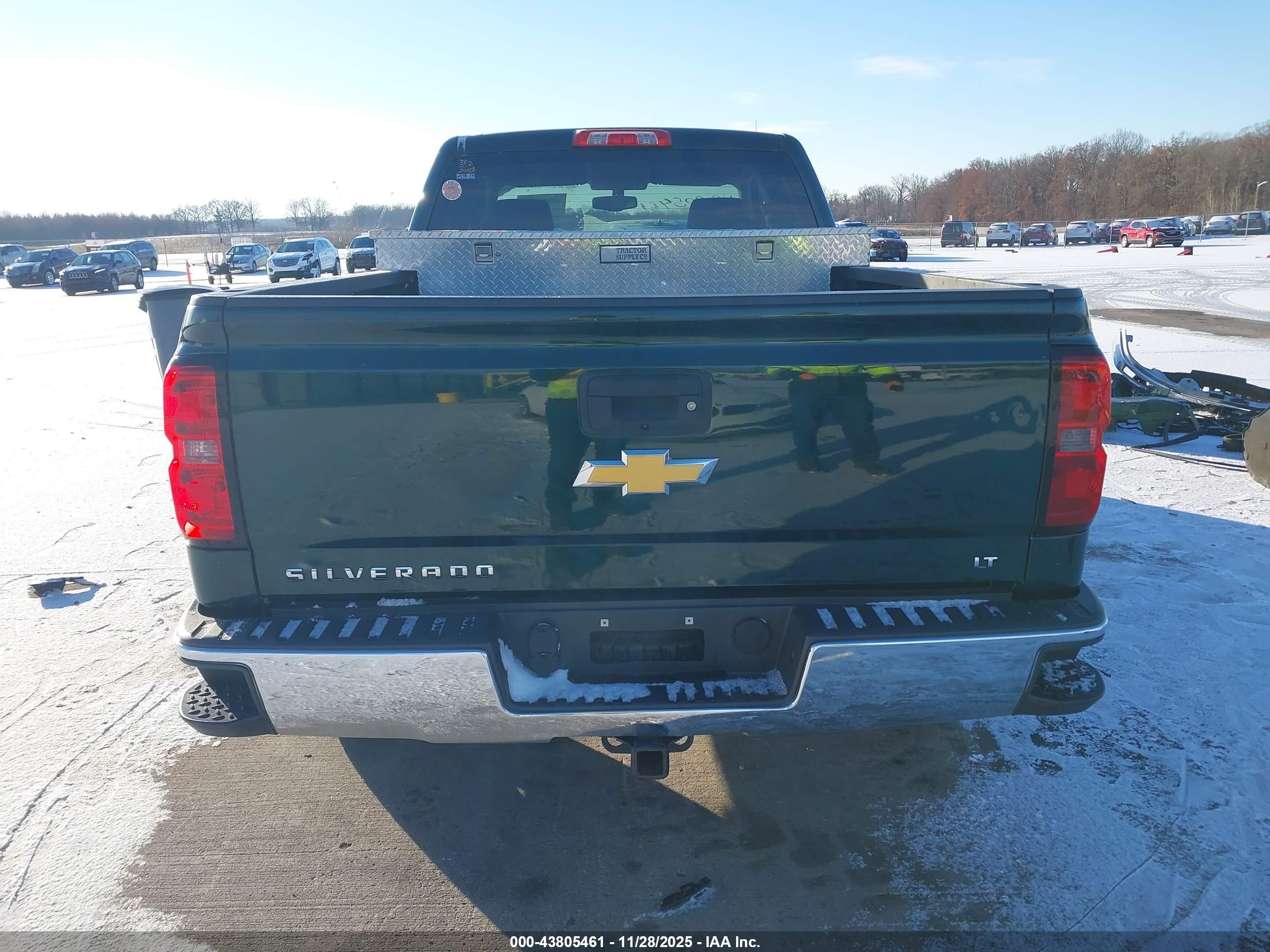 2014 Chevrolet Silverado 1500 2lt Green vin: 1GCVKREC3EZ307043