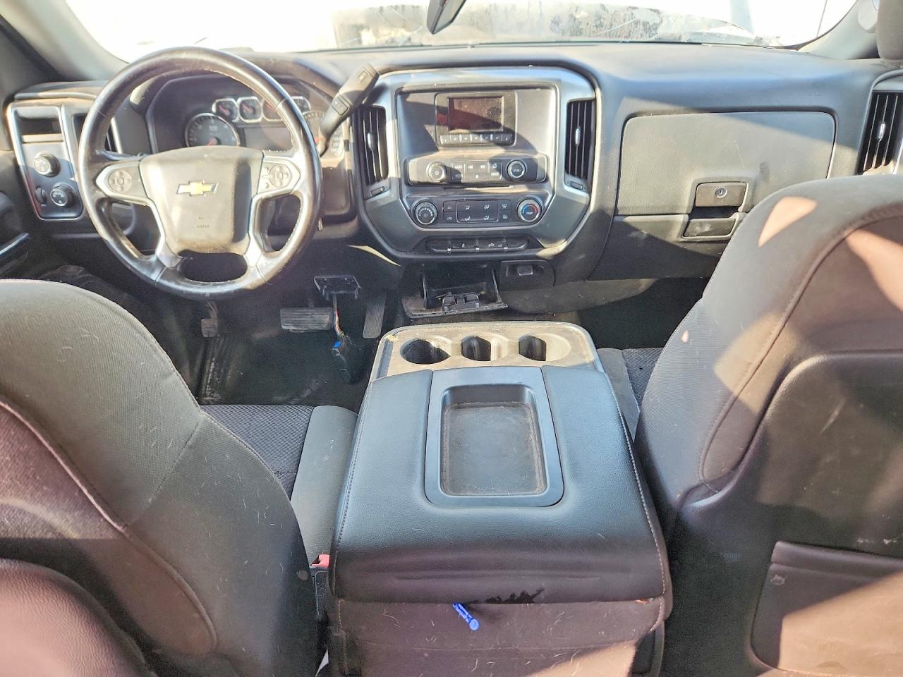 2014 Chevrolet Silverado K1500 Lt White vin: 1GCVKREC3EZ331519