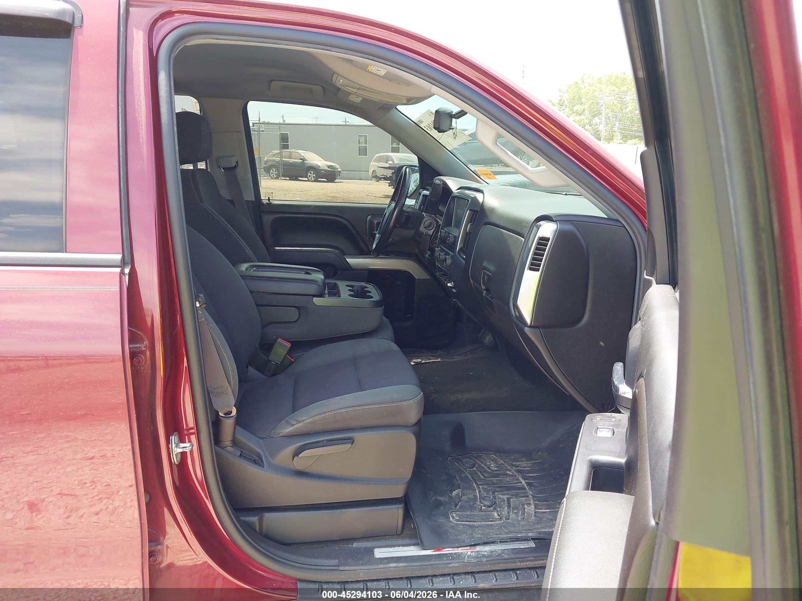 2014 Chevrolet Silverado 1500 2lt Maroon vin: 1GCVKREC3EZ397617
