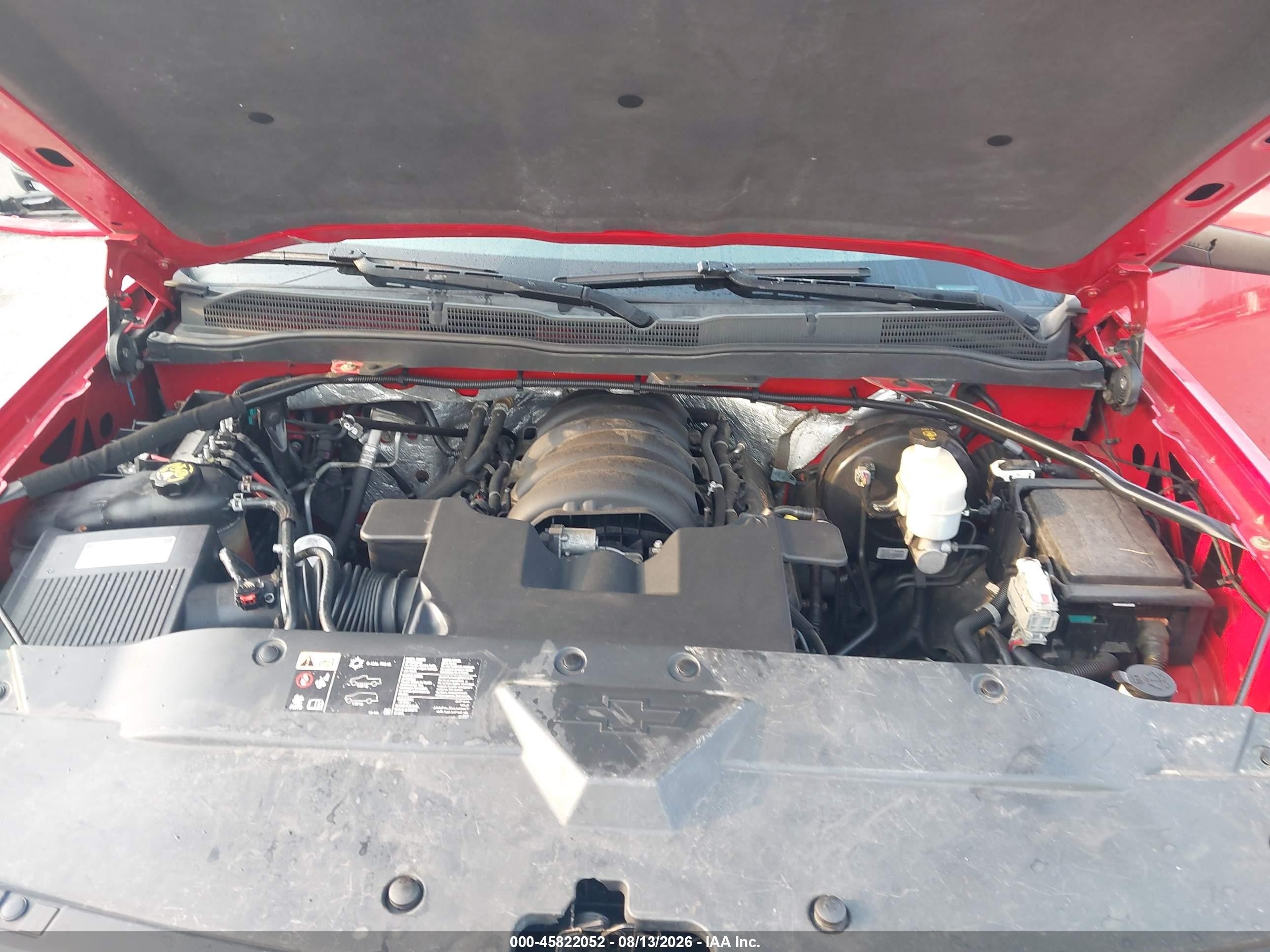 2015 Chevrolet Silverado 1500 Lt Red vin: 1GCVKREC3FZ154505