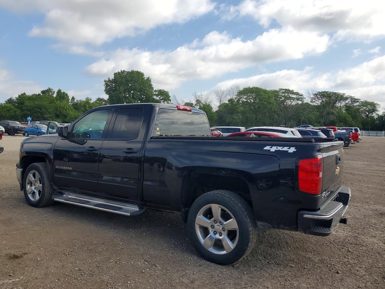 2015 Chevrolet Silverado K1500 Lt Black vin: 1GCVKREC3FZ158943