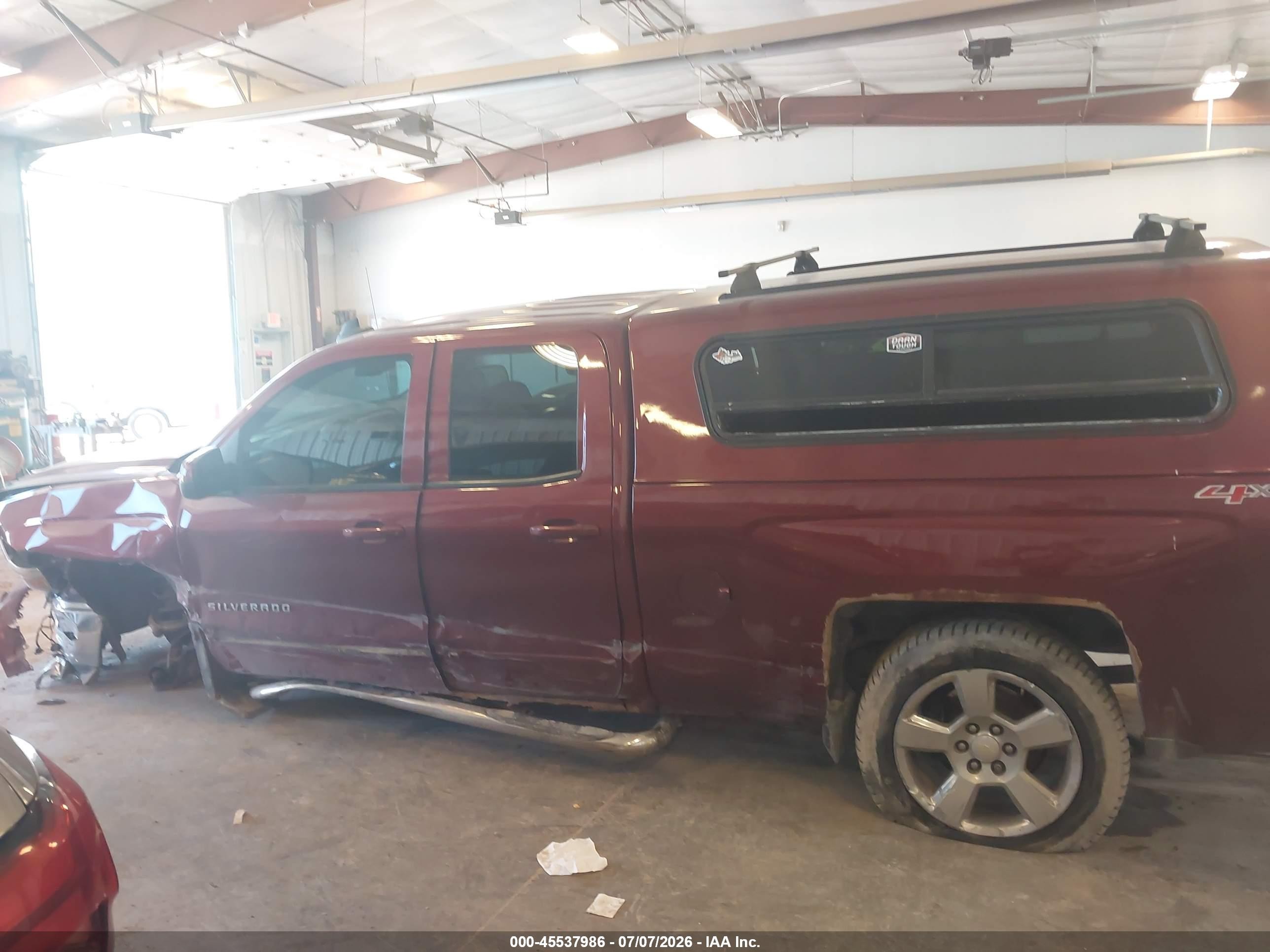 2015 Chevrolet Silverado 1500 Lt Red vin: 1GCVKREC3FZ193837
