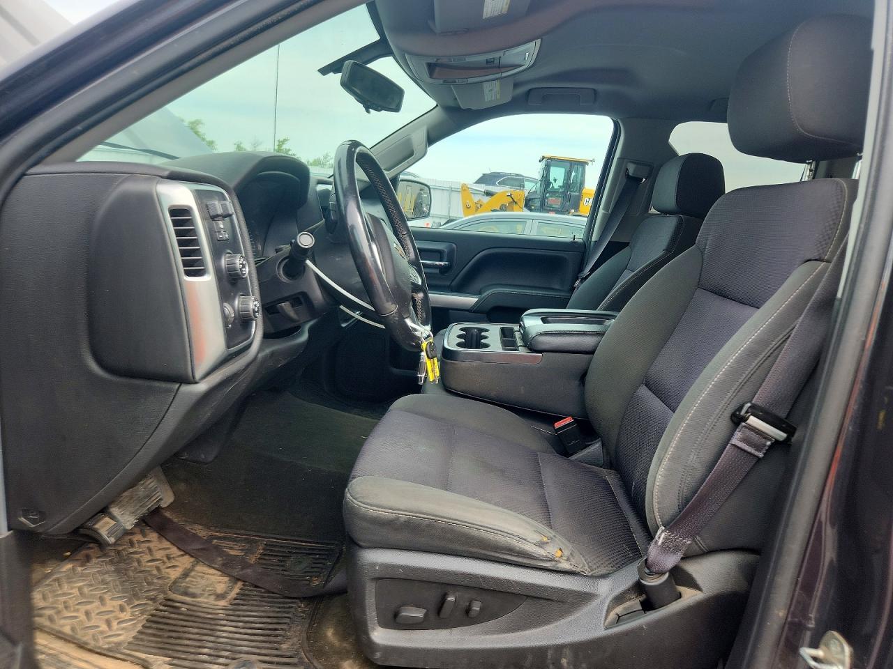 2015 Chevrolet Silverado K1500 Lt Gray vin: 1GCVKREC3FZ207624