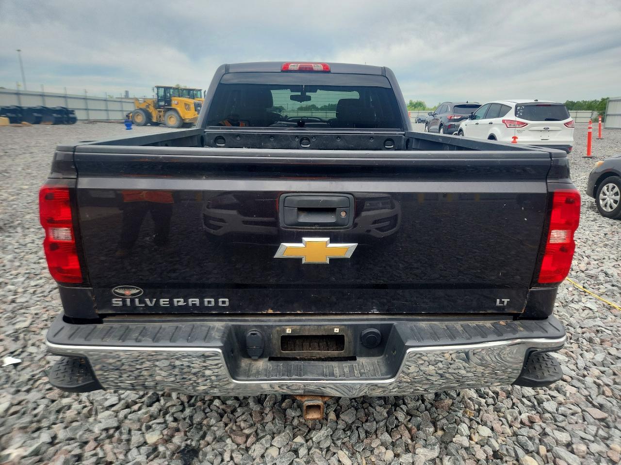 2015 Chevrolet Silverado K1500 Lt Gray vin: 1GCVKREC3FZ207624