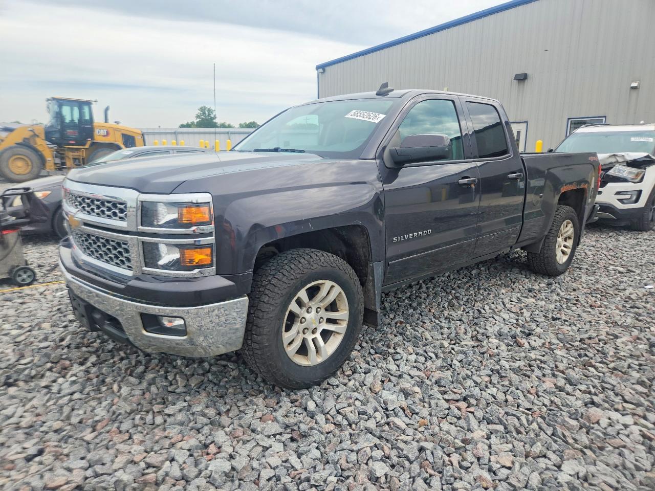 2015 Chevrolet Silverado K1500 Lt Gray vin: 1GCVKREC3FZ207624