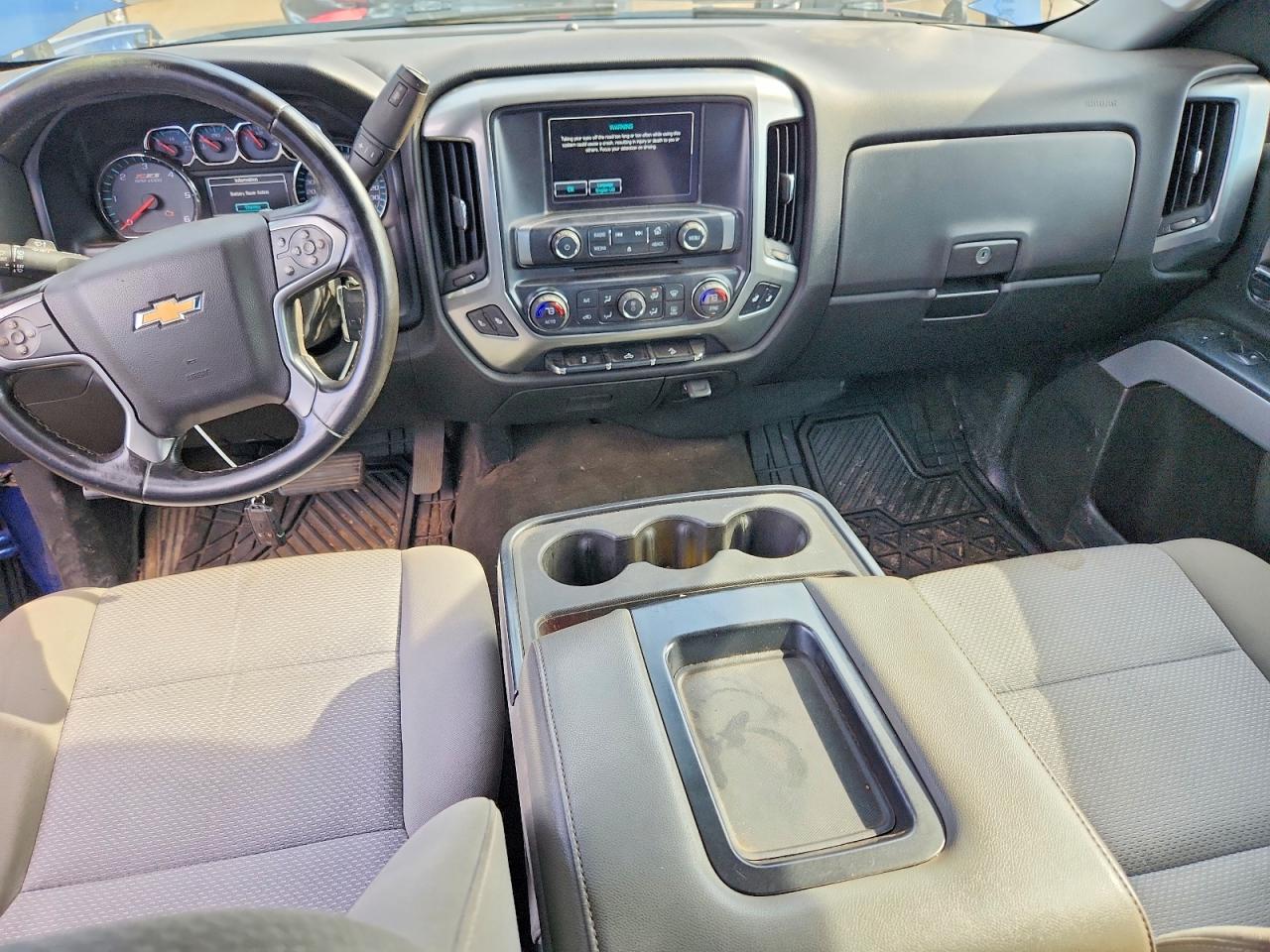 2015 Chevrolet Silverado K1500 Lt Blue vin: 1GCVKREC3FZ213150