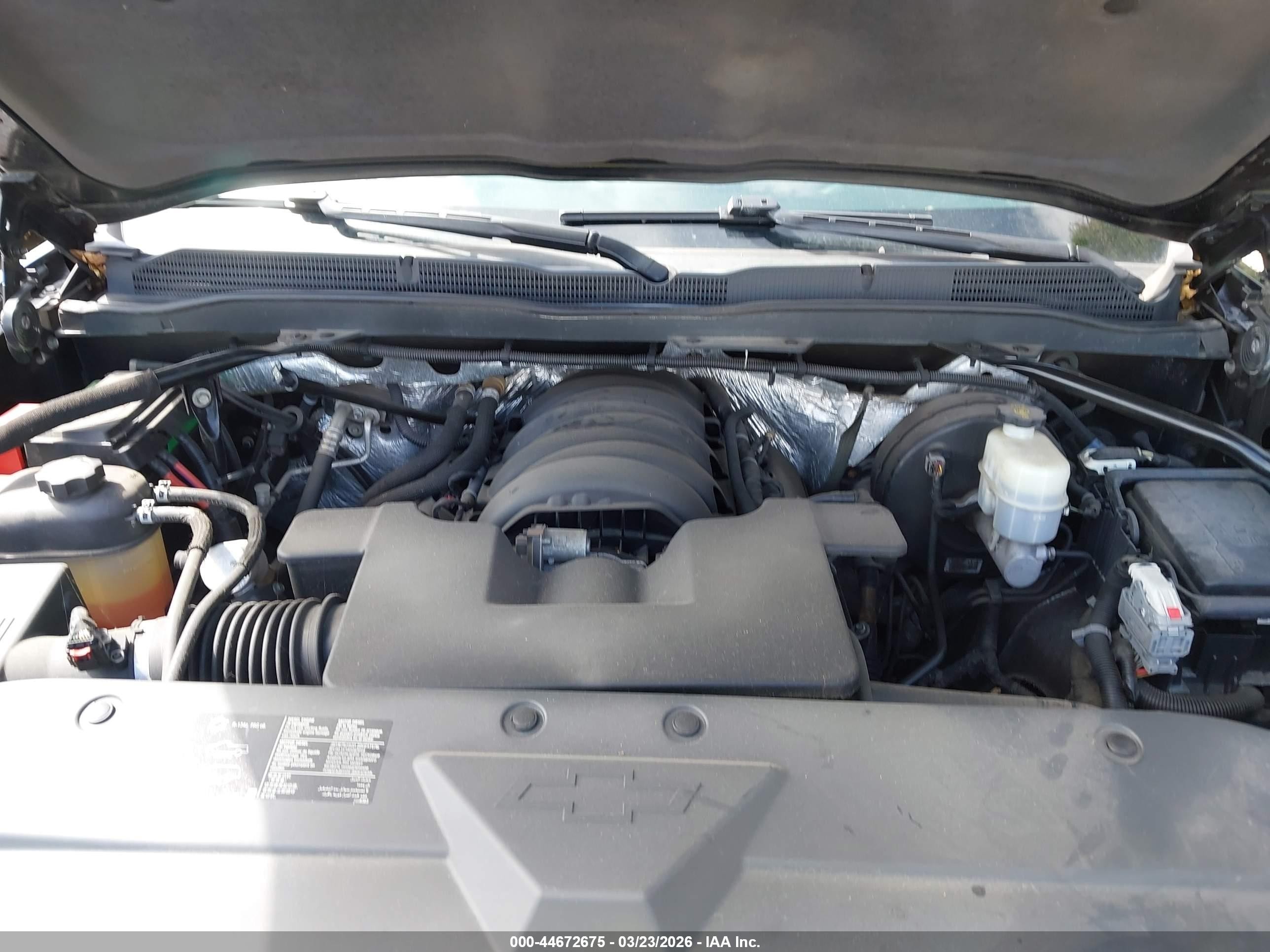 2015 Chevrolet Silverado 1500 1lt Black vin: 1GCVKREC3FZ253633
