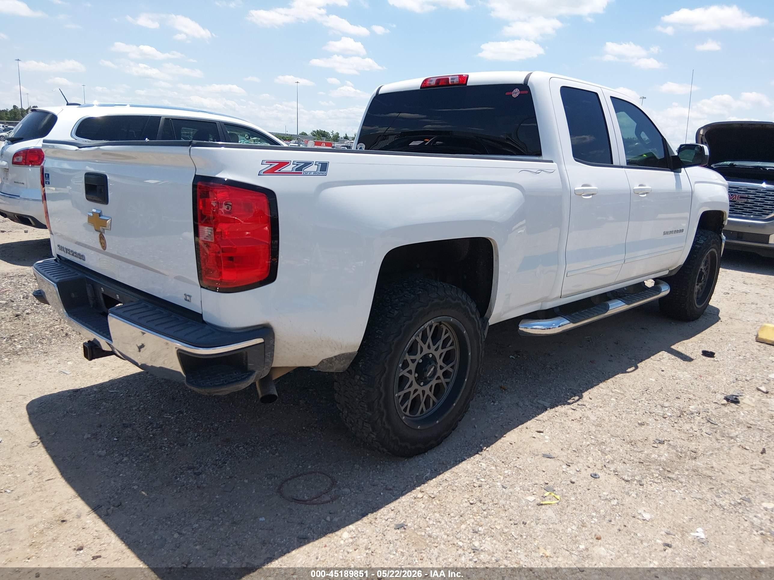 2015 Chevrolet Silverado 1500 2lt Белый vin: 1GCVKREC3FZ316021