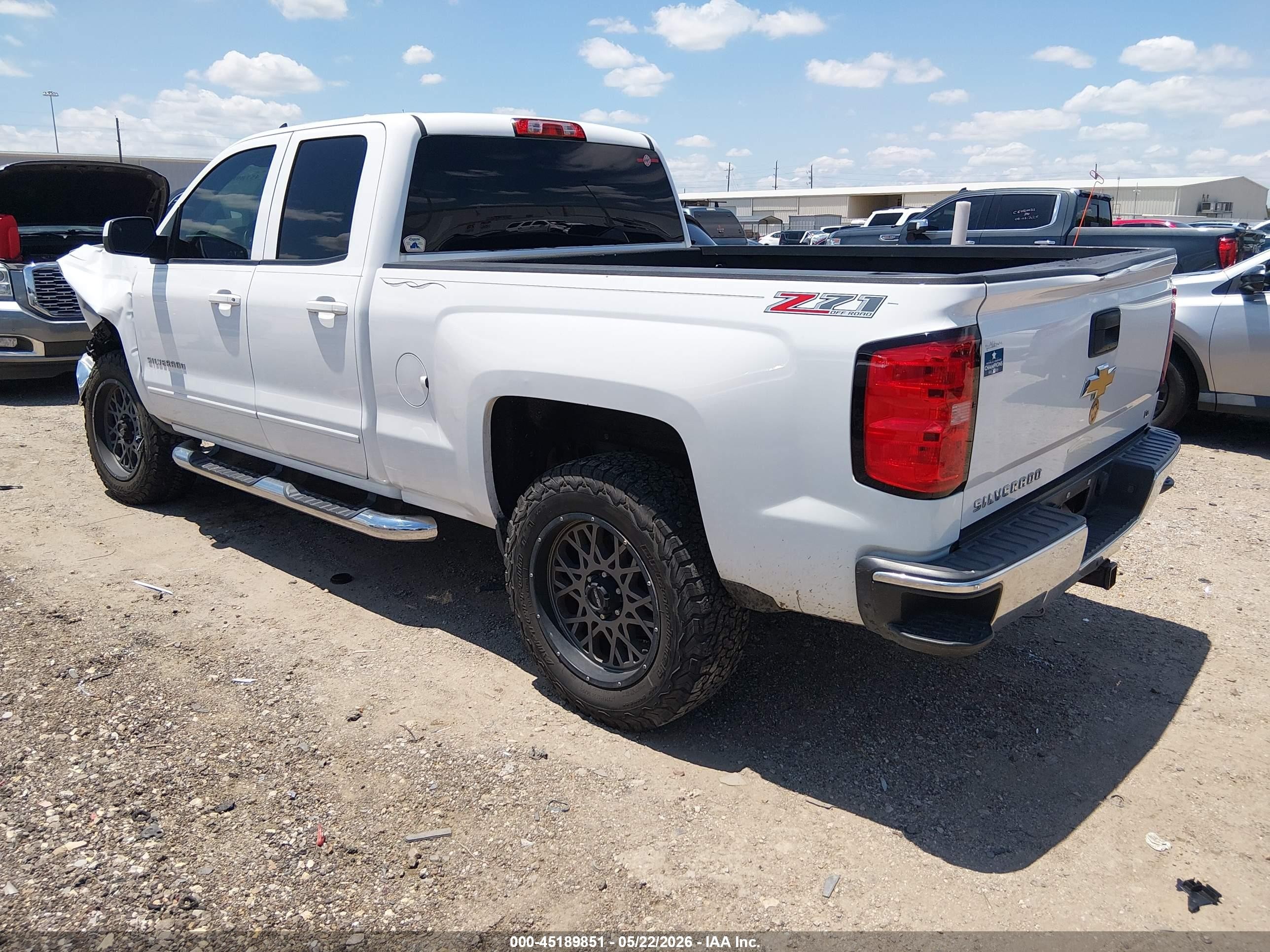 2015 Chevrolet Silverado 1500 2lt Белый vin: 1GCVKREC3FZ316021