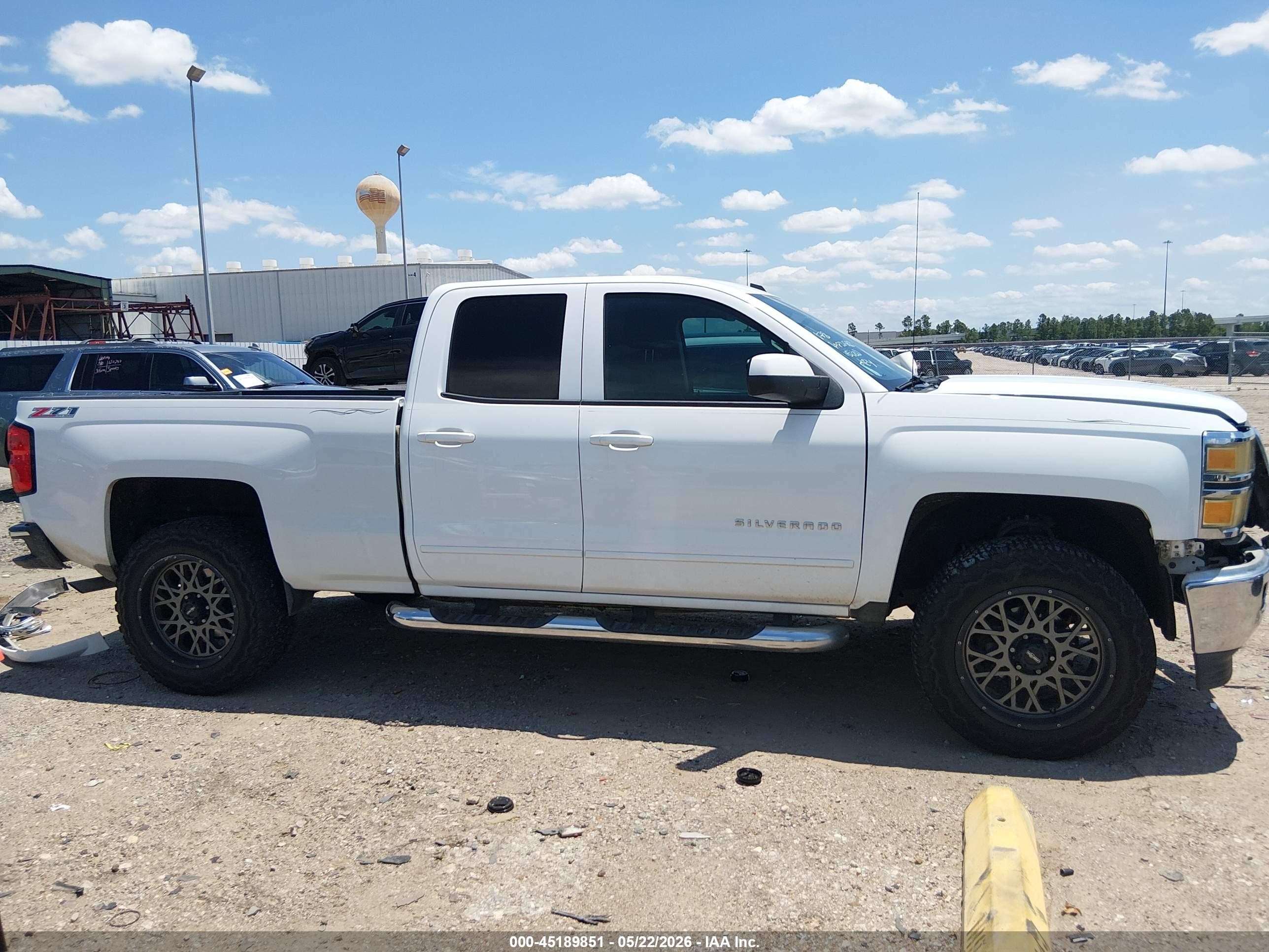 2015 Chevrolet Silverado 1500 2lt Белый vin: 1GCVKREC3FZ316021