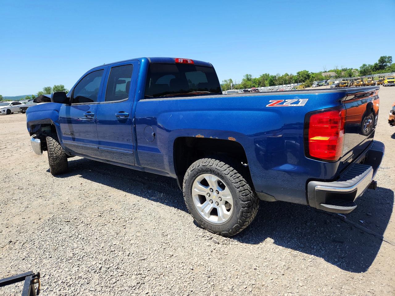 2015 Chevrolet Silverado K1500 Lt Синий vin: 1GCVKREC3FZ342960