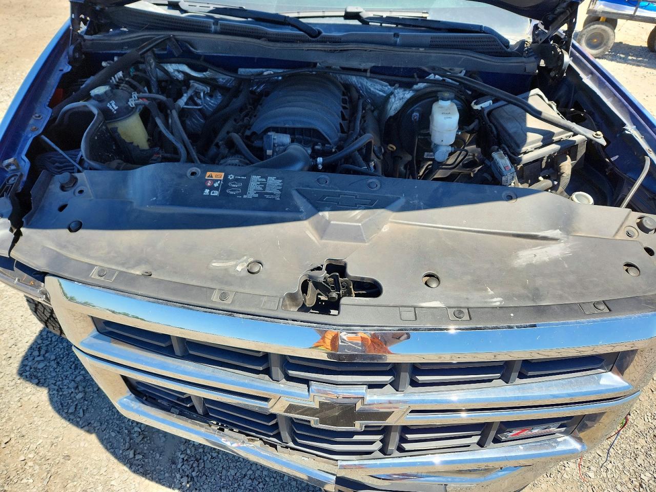 2015 Chevrolet Silverado K1500 Lt Синий vin: 1GCVKREC3FZ342960