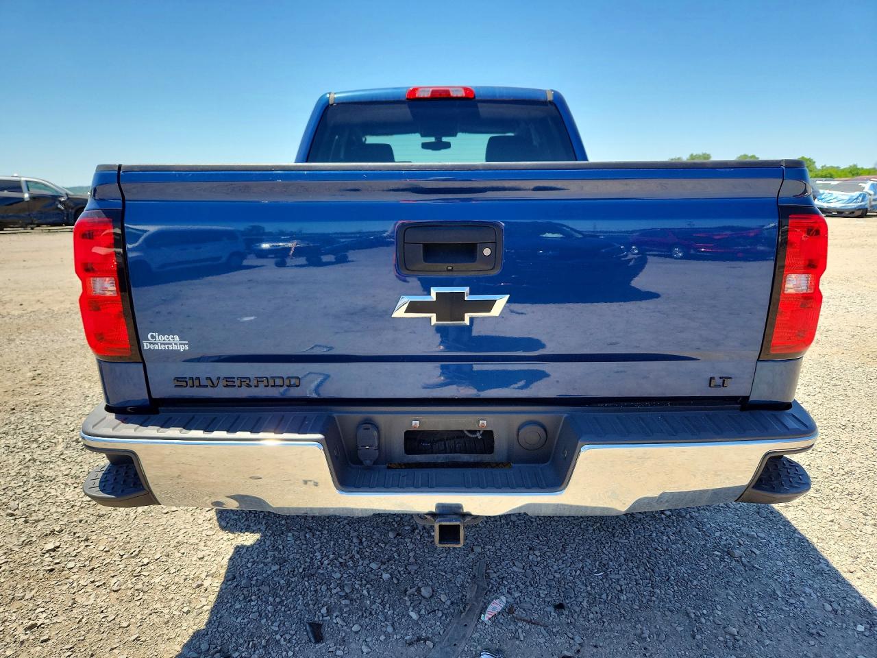 2015 Chevrolet Silverado K1500 Lt Синий vin: 1GCVKREC3FZ342960