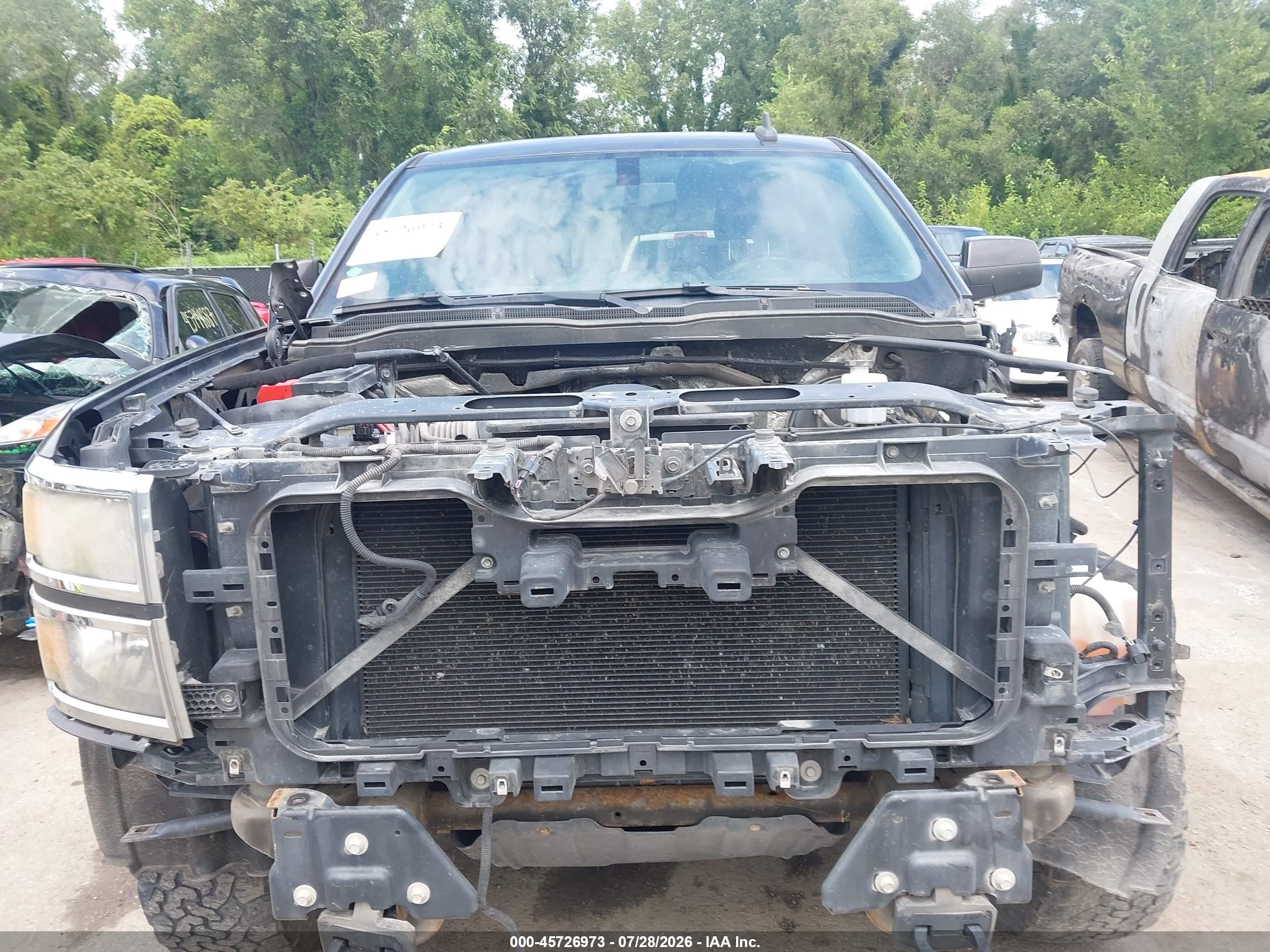 2015 Chevrolet Silverado 1500 Lt Gray vin: 1GCVKREC3FZ366482