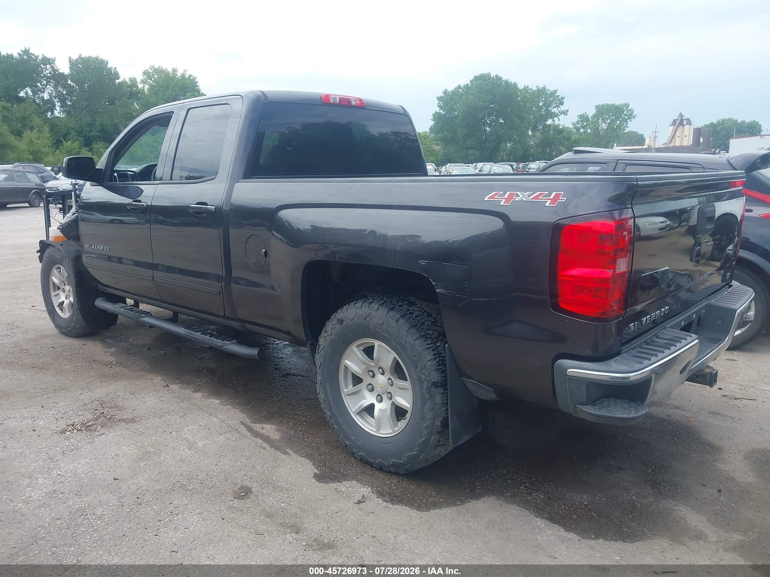 2015 Chevrolet Silverado 1500 Lt Gray vin: 1GCVKREC3FZ366482