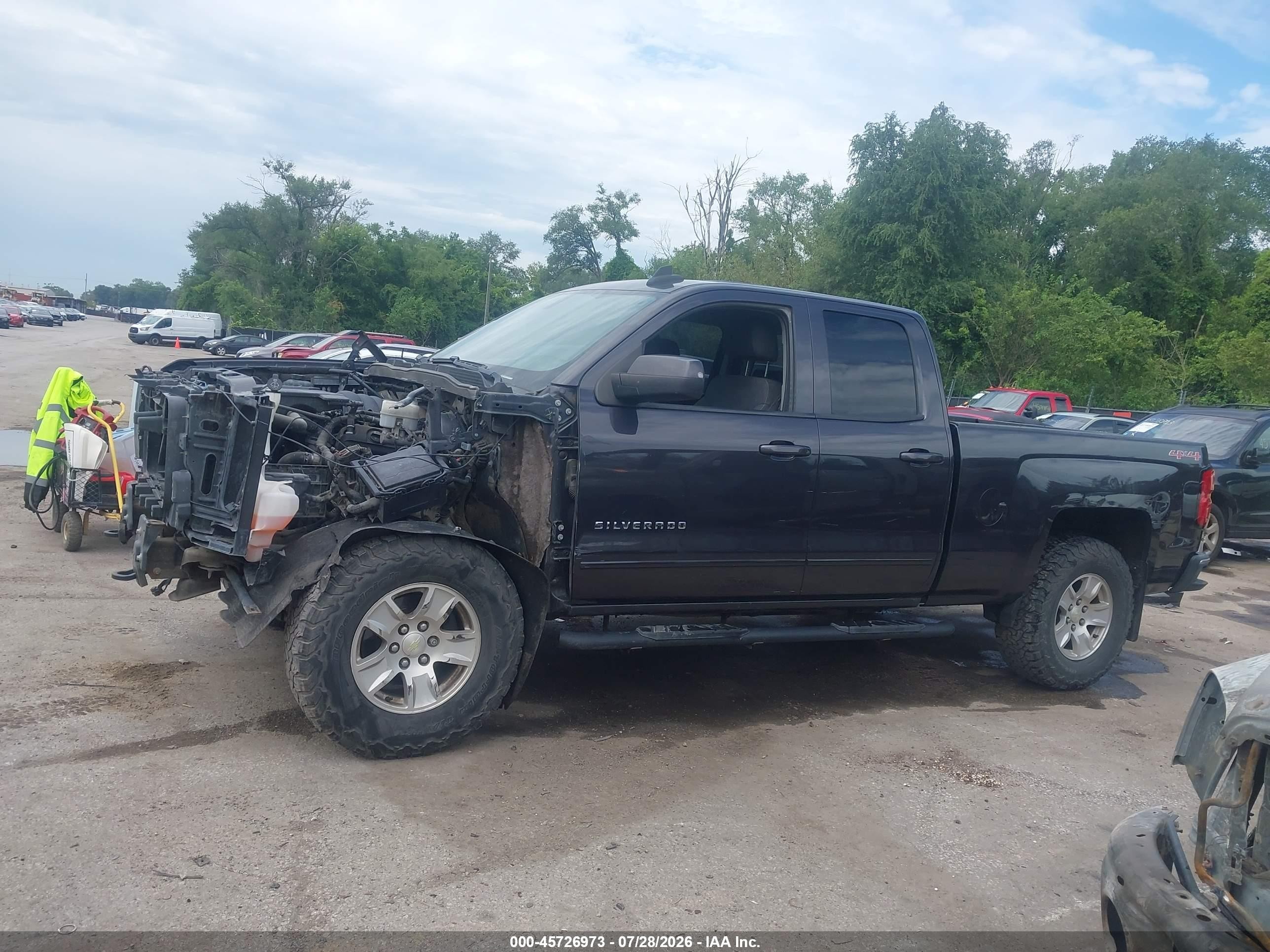 2015 Chevrolet Silverado 1500 Lt Gray vin: 1GCVKREC3FZ366482
