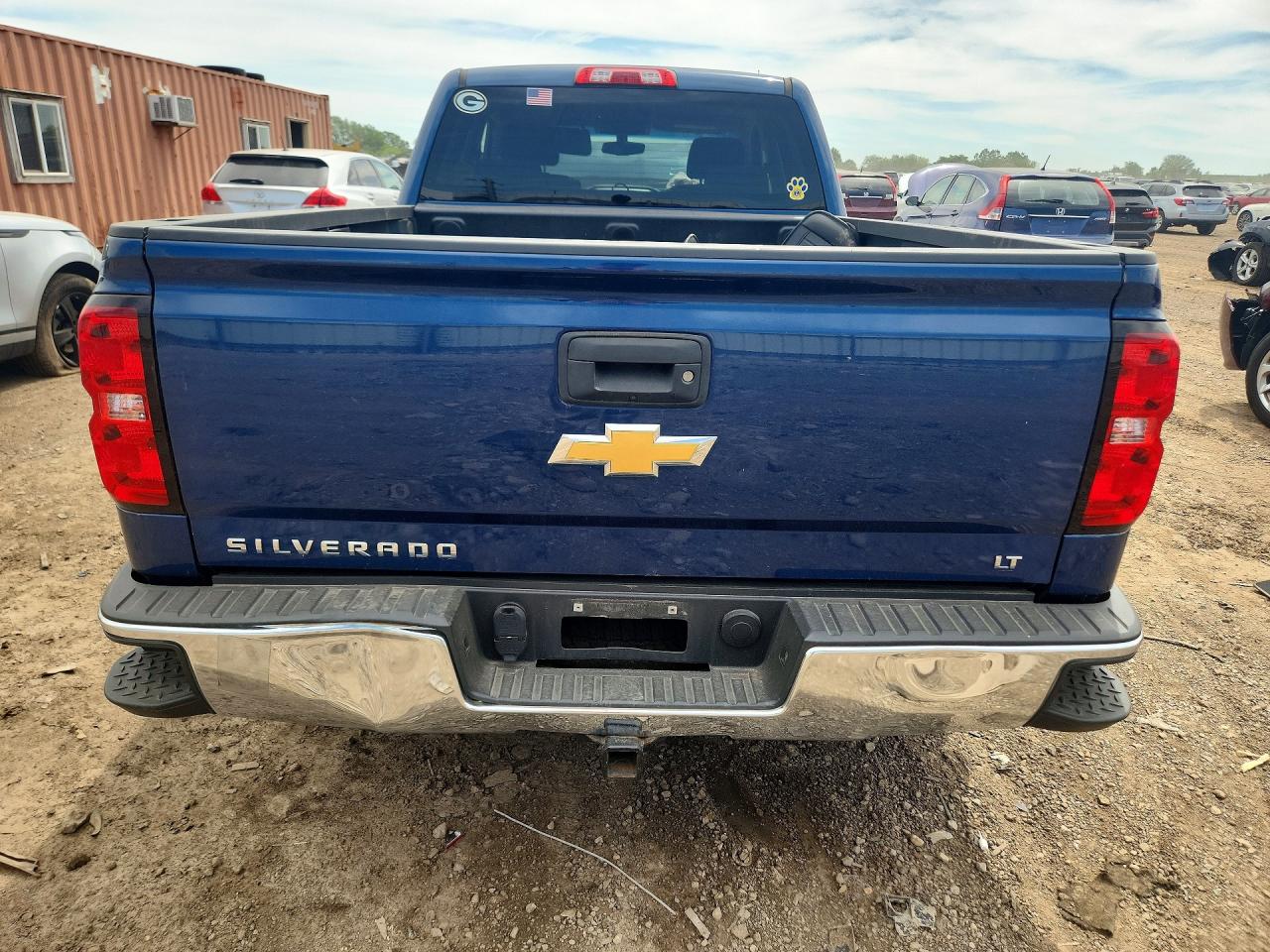 2015 Chevrolet Silverado K1500 Lt Blue vin: 1GCVKREC3FZ412246