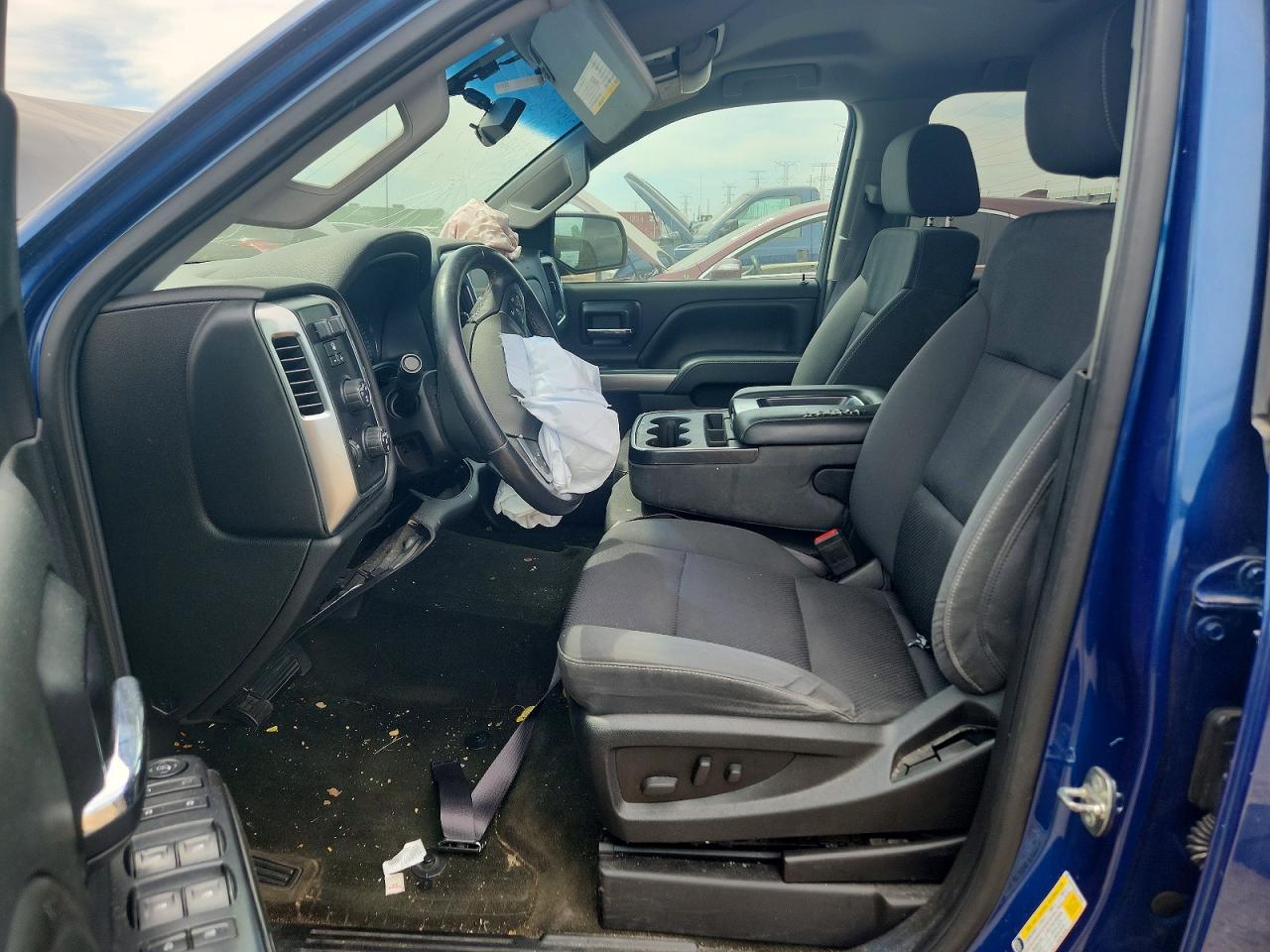 2015 Chevrolet Silverado K1500 Lt Blue vin: 1GCVKREC3FZ412246