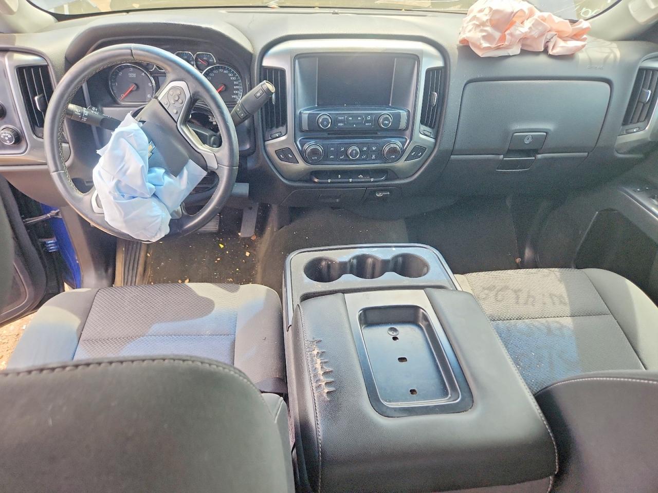 2015 Chevrolet Silverado K1500 Lt Blue vin: 1GCVKREC3FZ412246