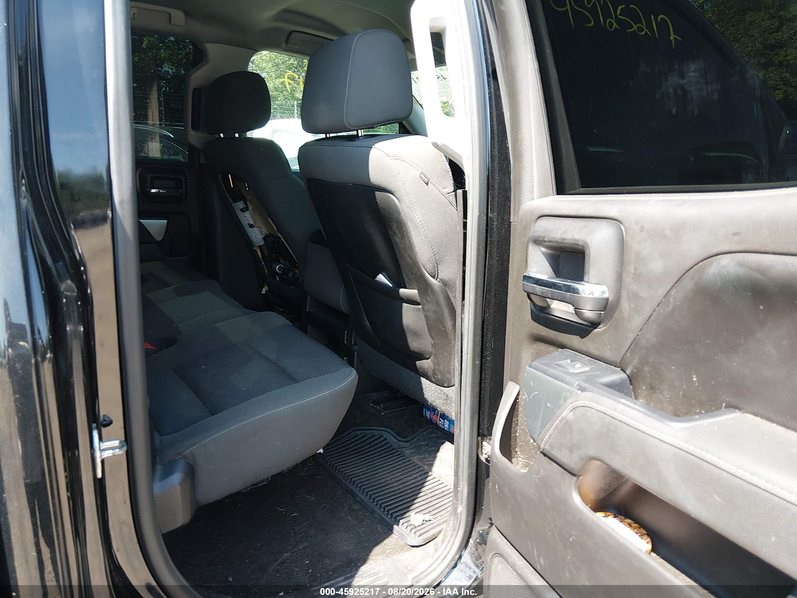 2015 Chevrolet Silverado 1500 Lt Black vin: 1GCVKREC3FZ423117
