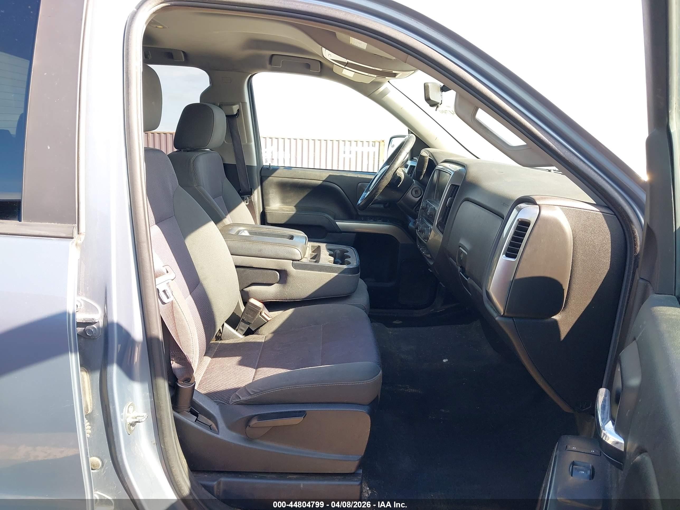 2015 Chevrolet Silverado 1500 1lt Gray vin: 1GCVKREC3FZ447126
