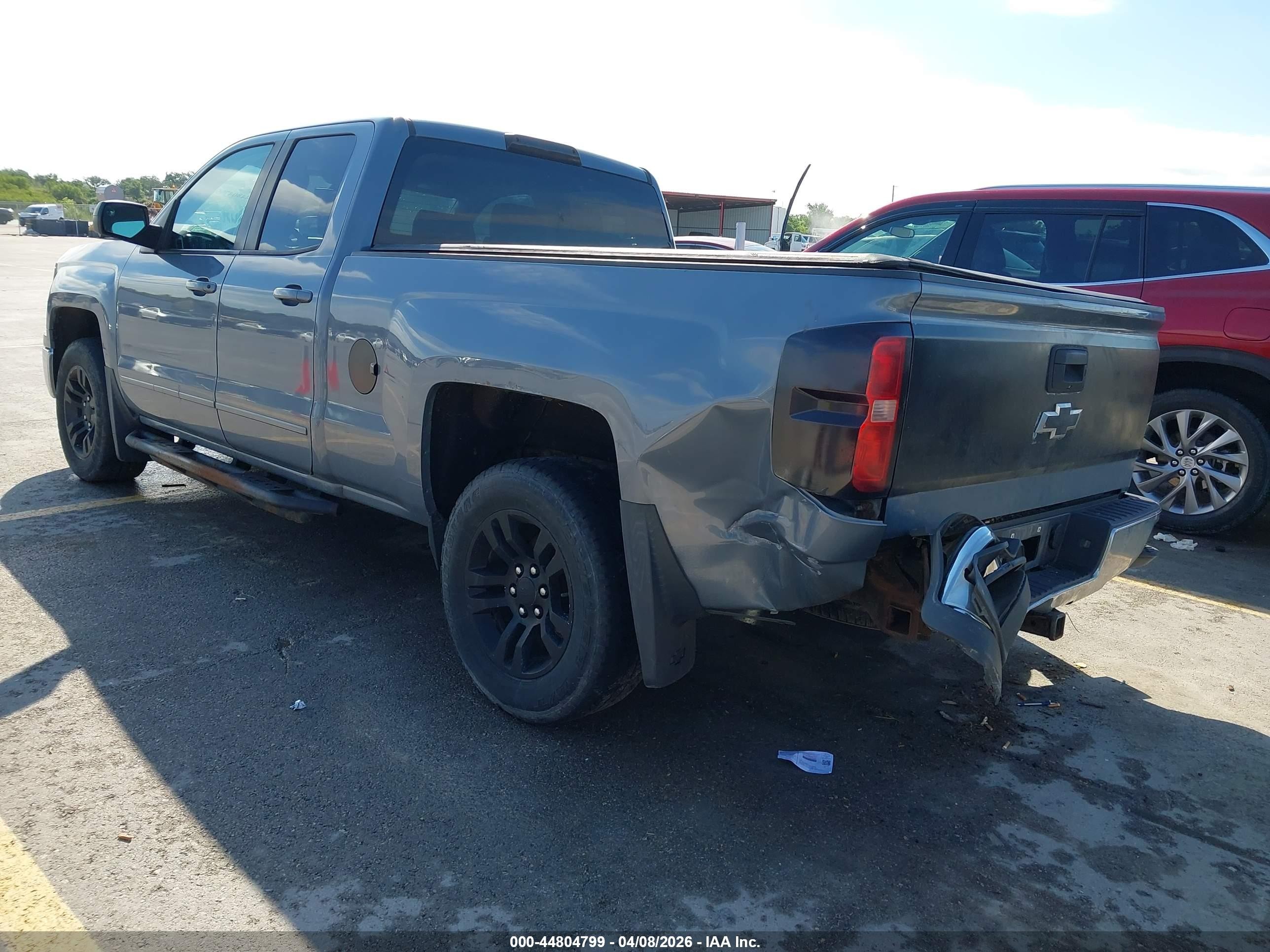 2015 Chevrolet Silverado 1500 1lt Gray vin: 1GCVKREC3FZ447126