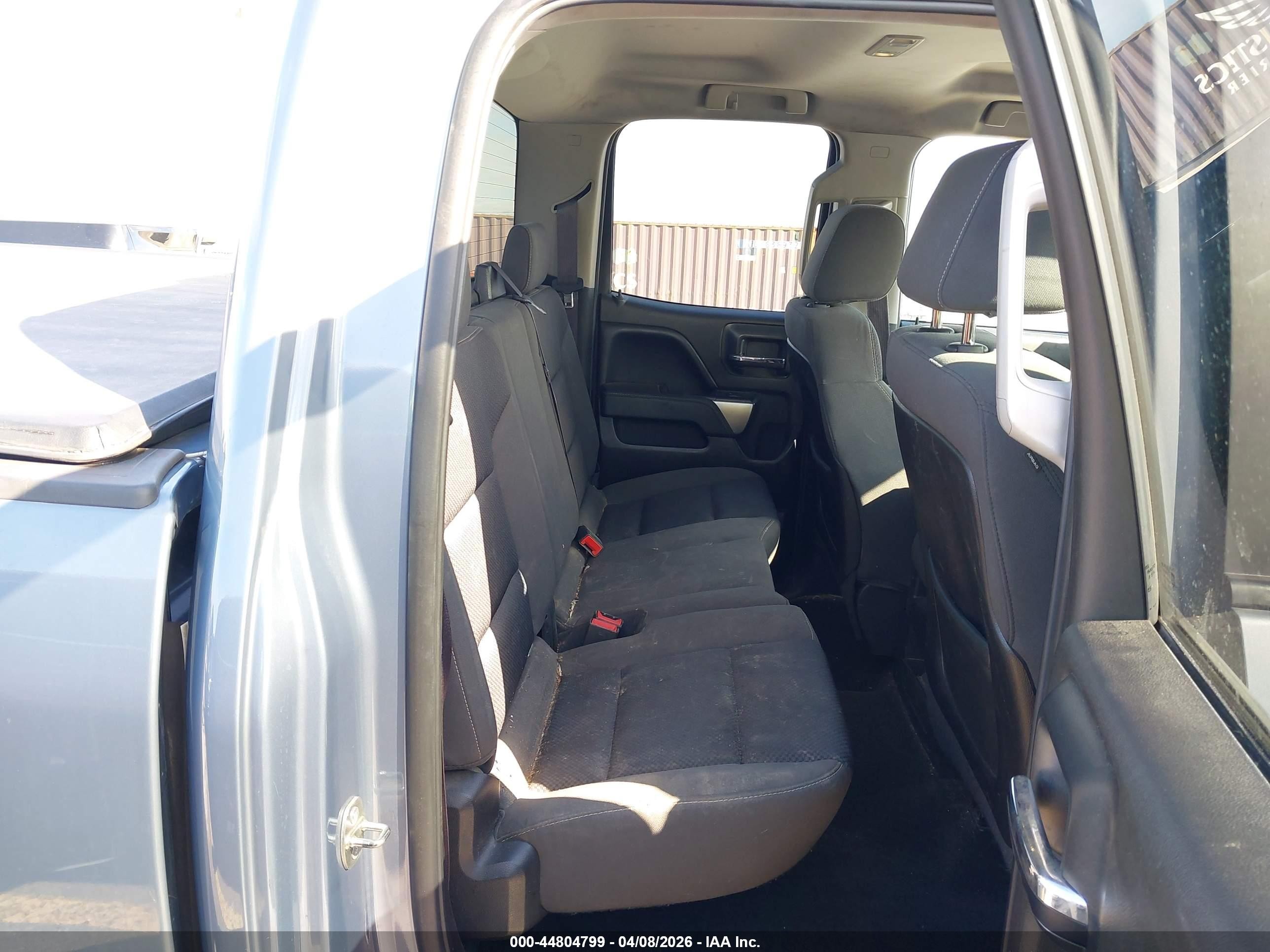 2015 Chevrolet Silverado 1500 1lt Gray vin: 1GCVKREC3FZ447126