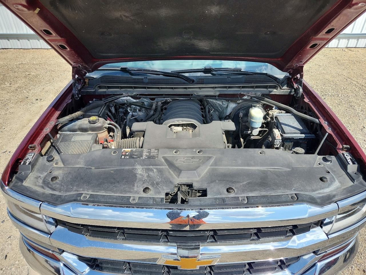 2016 Chevrolet Silverado K1500 Lt Бордовый vin: 1GCVKREC3GZ201596