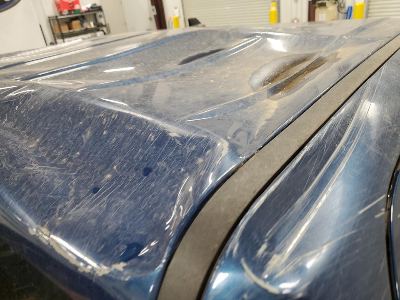 2017 Chevrolet Silverado K1500 Lt Blue vin: 1GCVKREC3HZ128411 Damage: Right Drip Rail, Dent(S) W/ Paint Dmg, 9 To 10 Inches