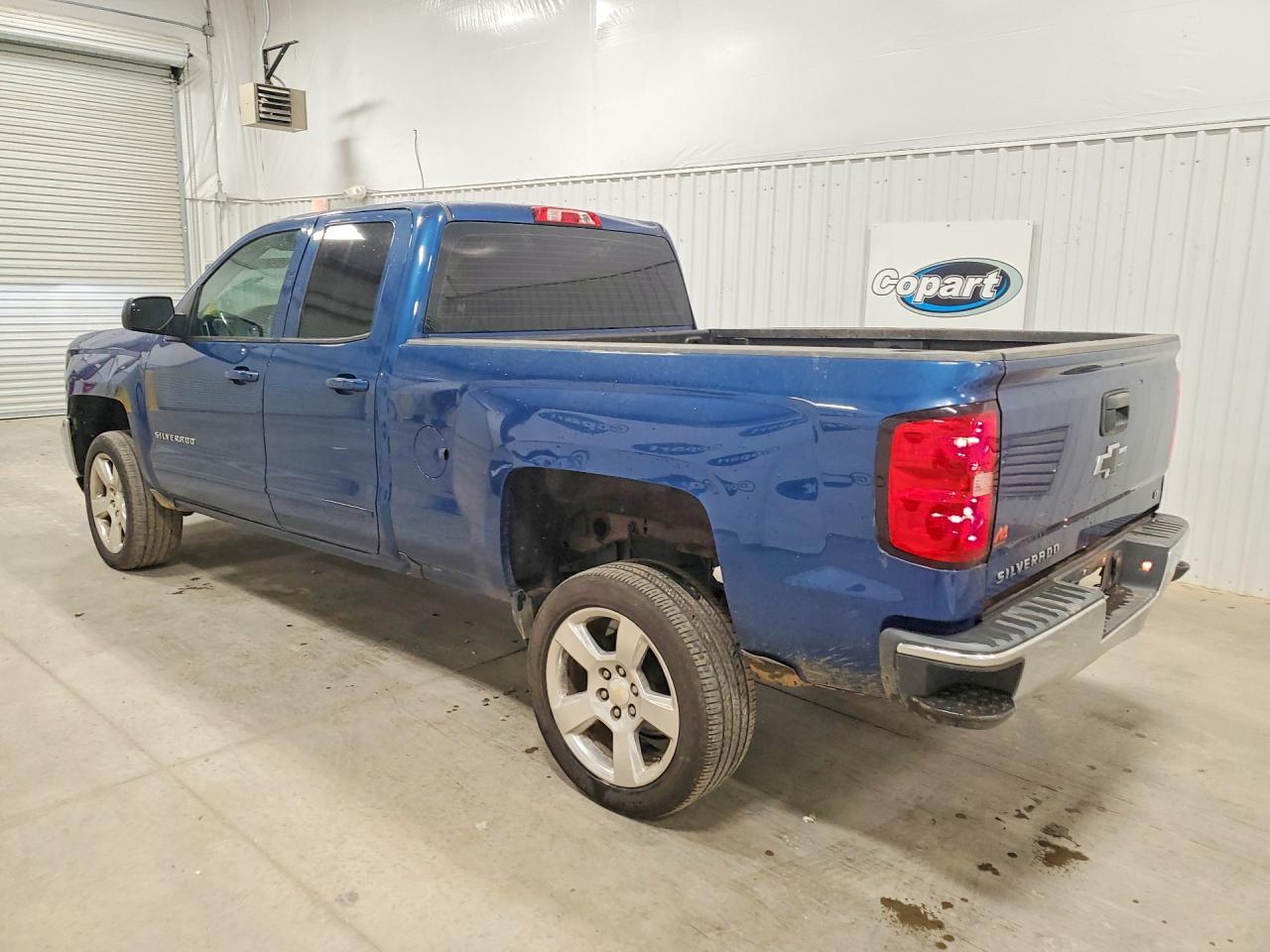 2017 Chevrolet Silverado K1500 Lt Blue vin: 1GCVKREC3HZ128411