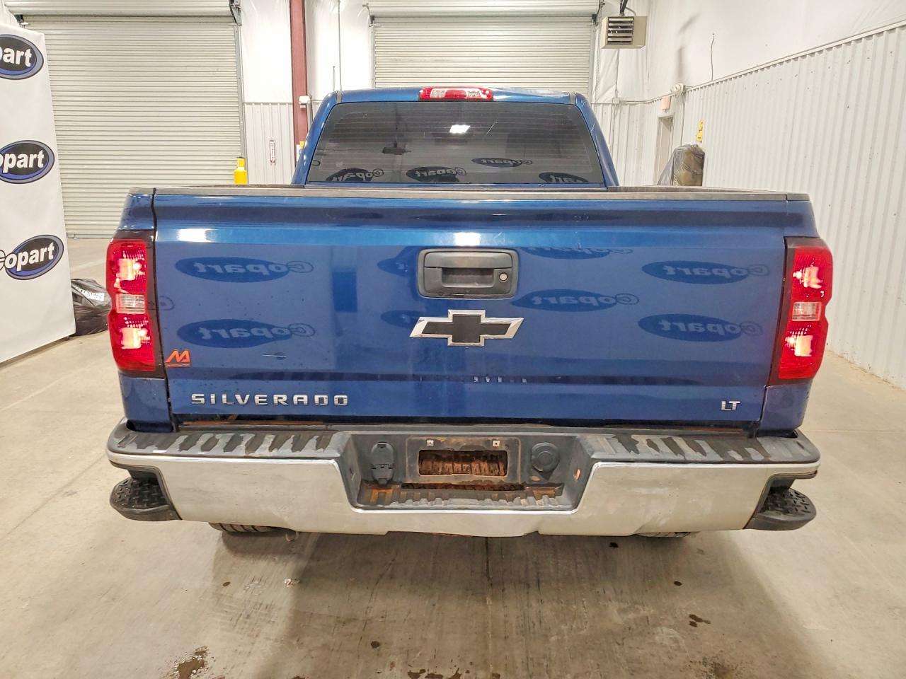 2017 Chevrolet Silverado K1500 Lt Blue vin: 1GCVKREC3HZ128411