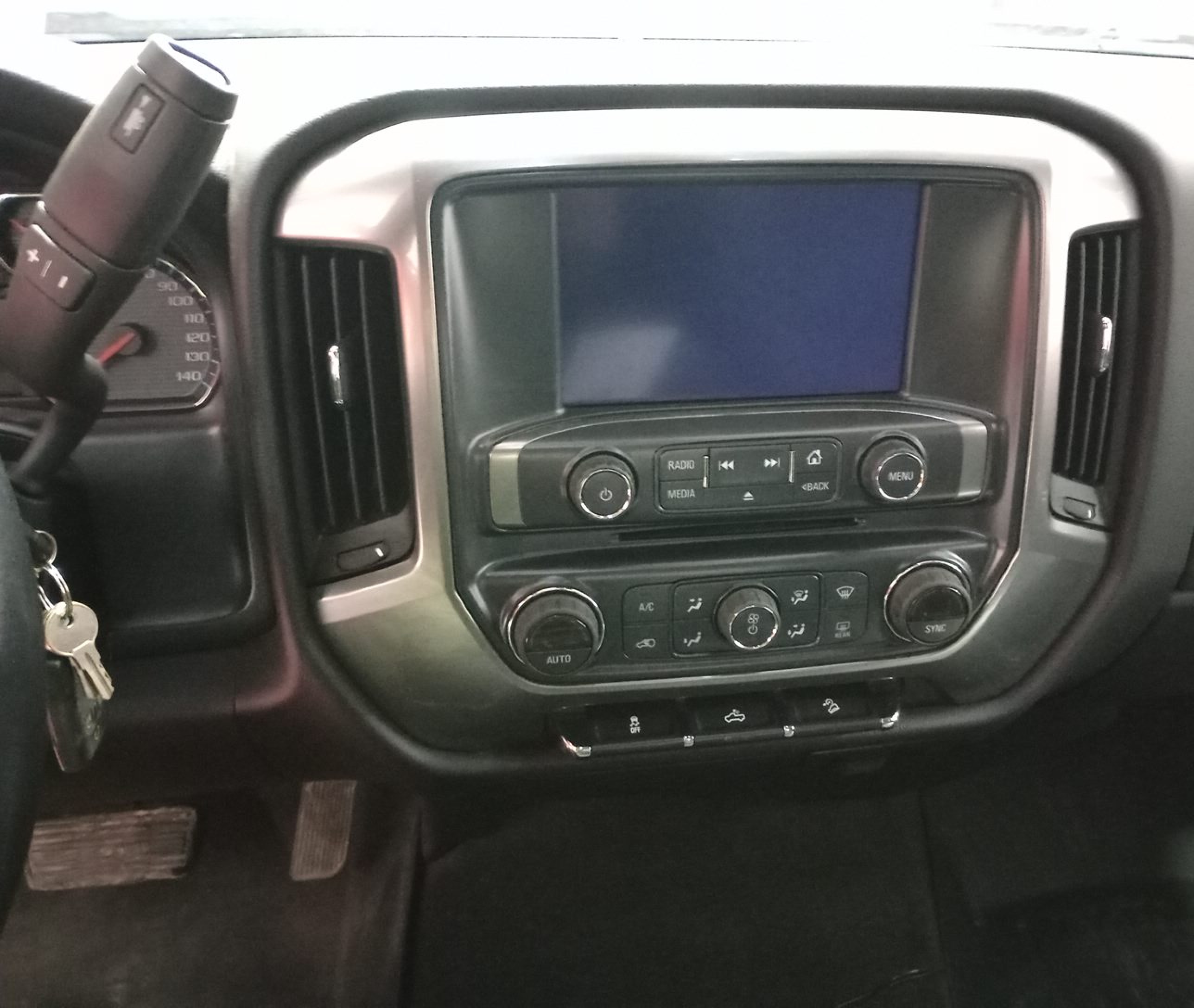 2017 Chevrolet Silverado 1500 2lt Silver vin: 1GCVKREC3HZ328849
