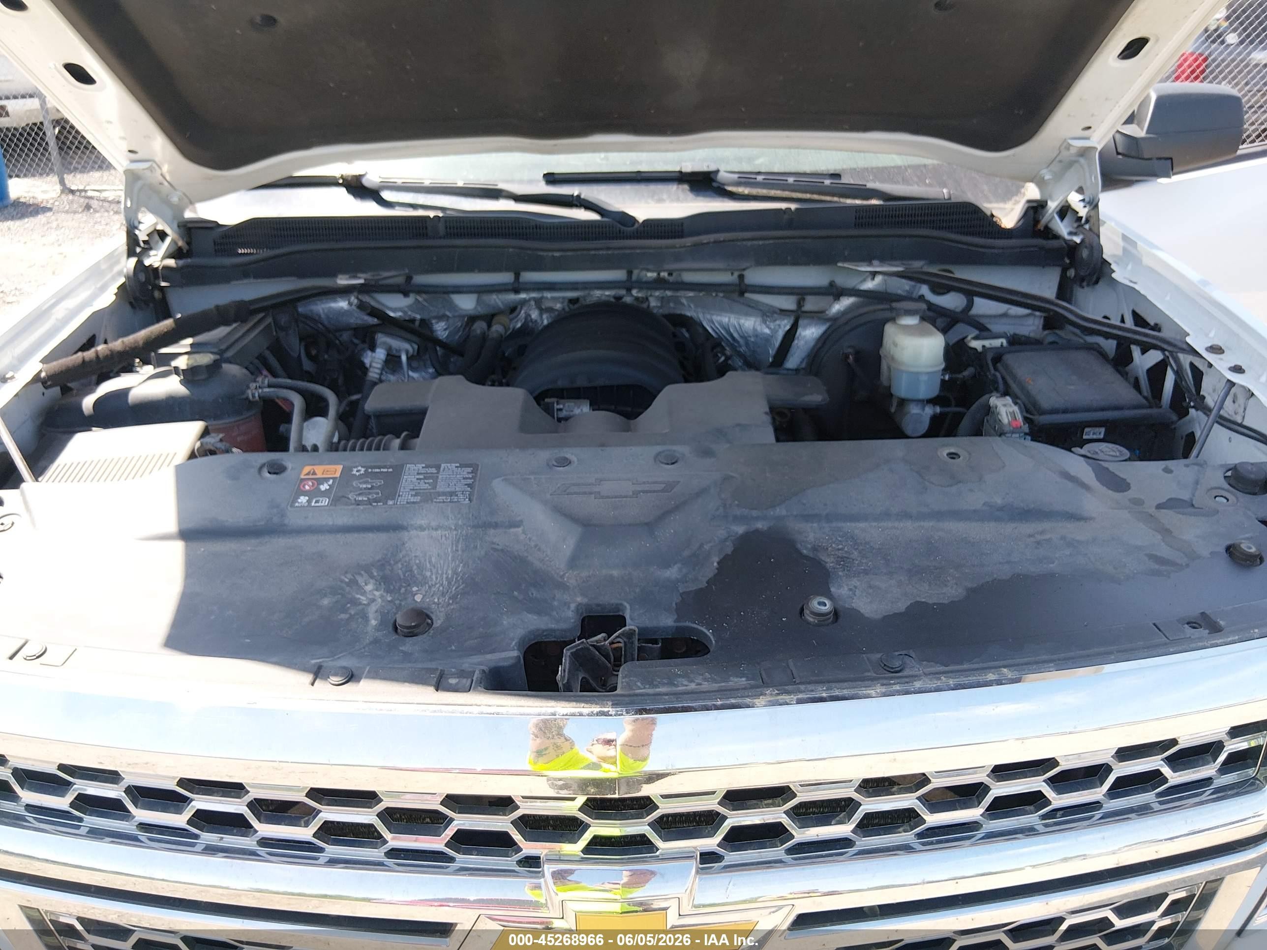 2014 Chevrolet Silverado 1500 Lt Белый vin: 1GCVKREC4EZ127182