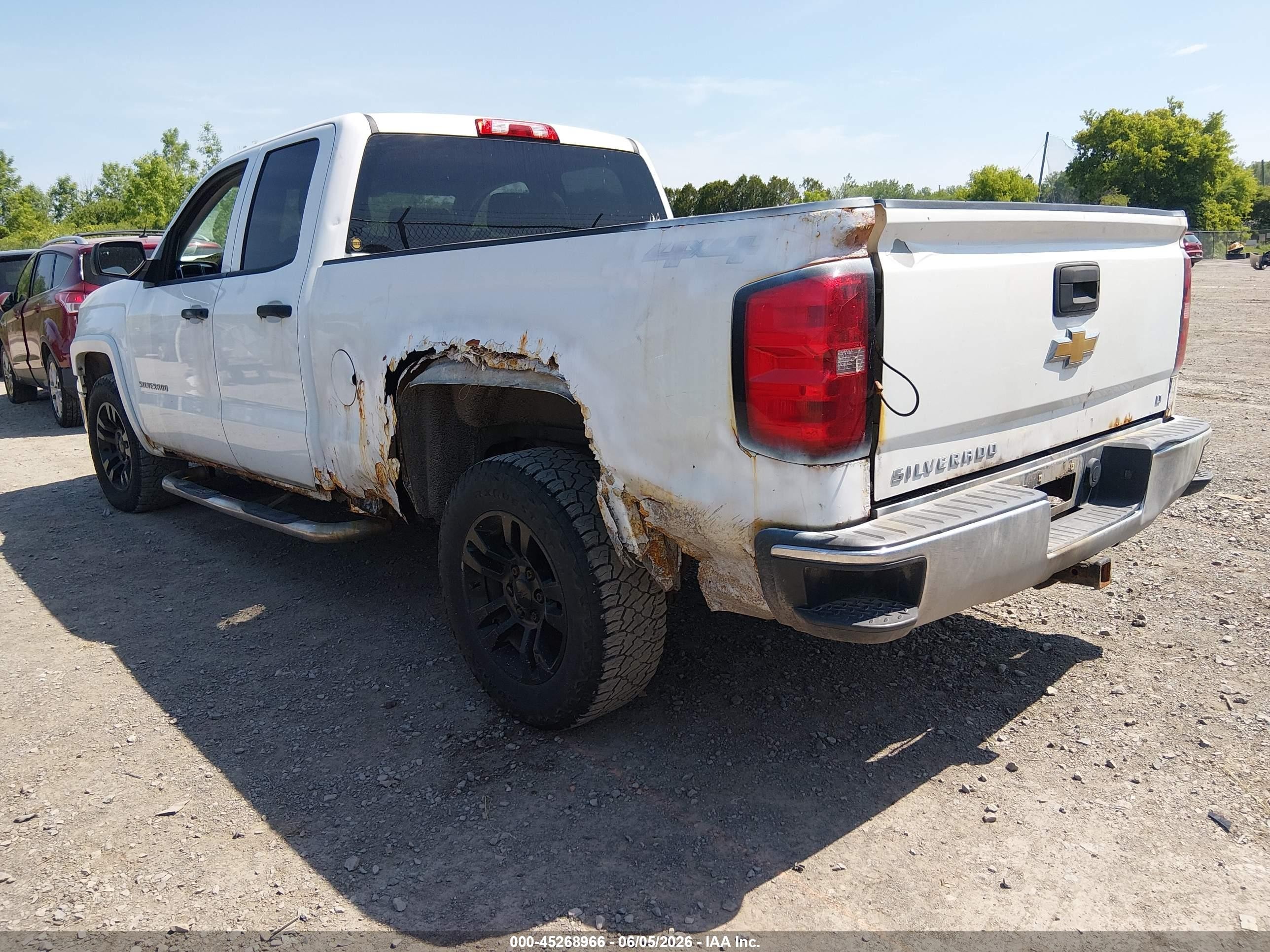 2014 Chevrolet Silverado 1500 Lt Белый vin: 1GCVKREC4EZ127182