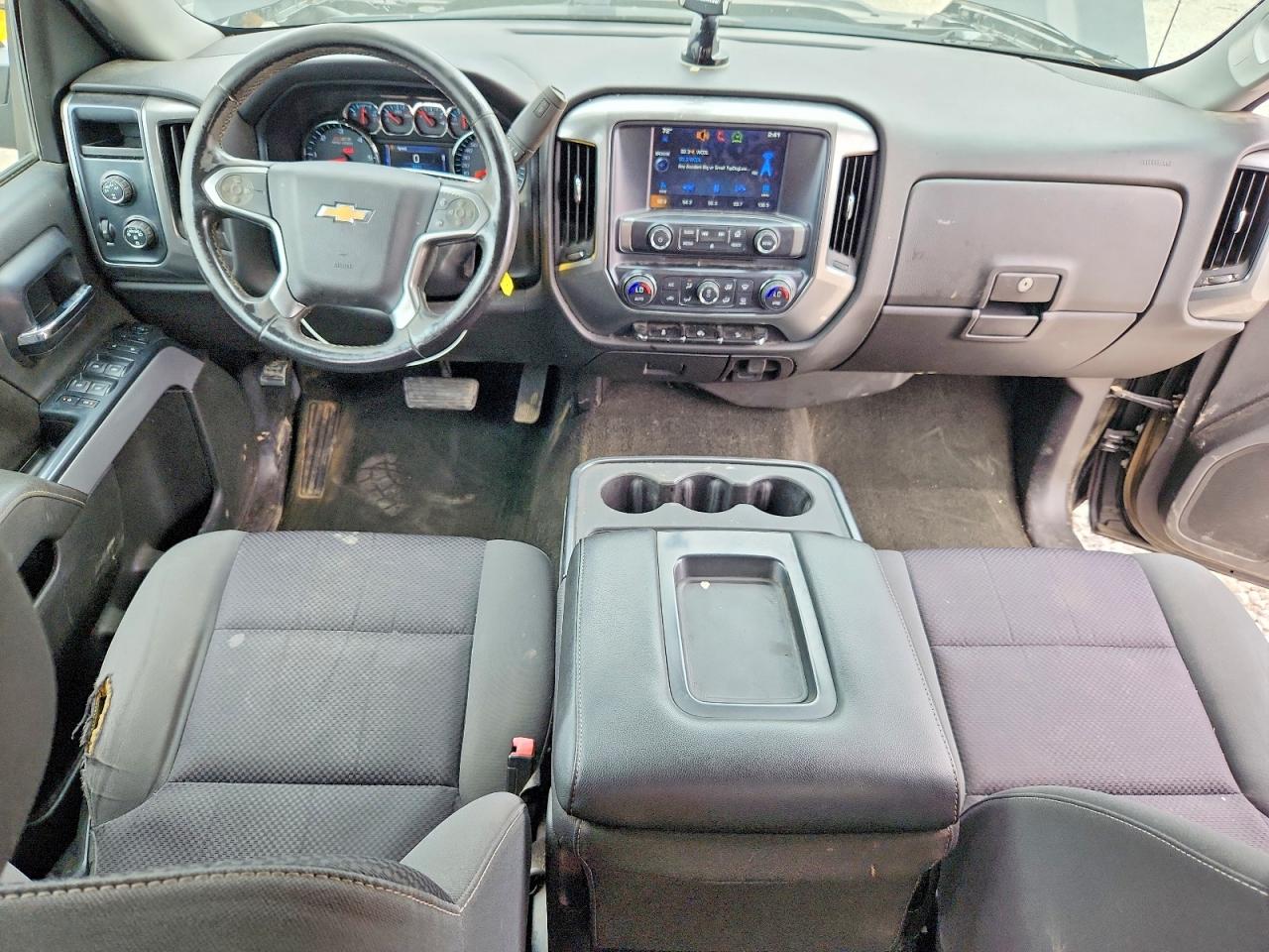 2014 Chevrolet Silverado K1500 Lt Black vin: 1GCVKREC4EZ164197