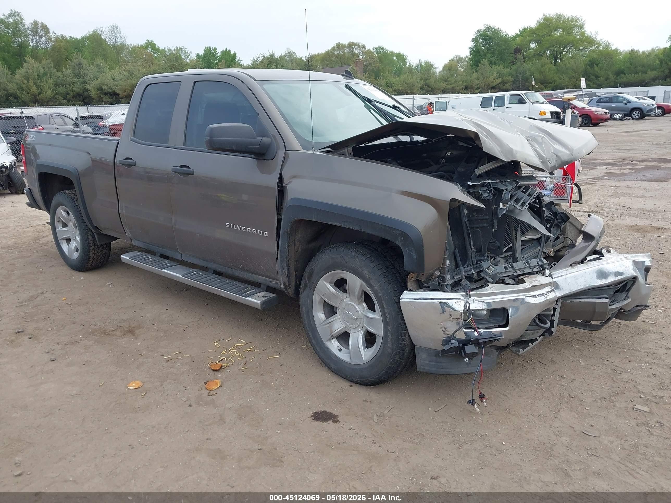2014 Chevrolet Silverado 1500 2lt/lt Brown vin: 1GCVKREC4EZ172462