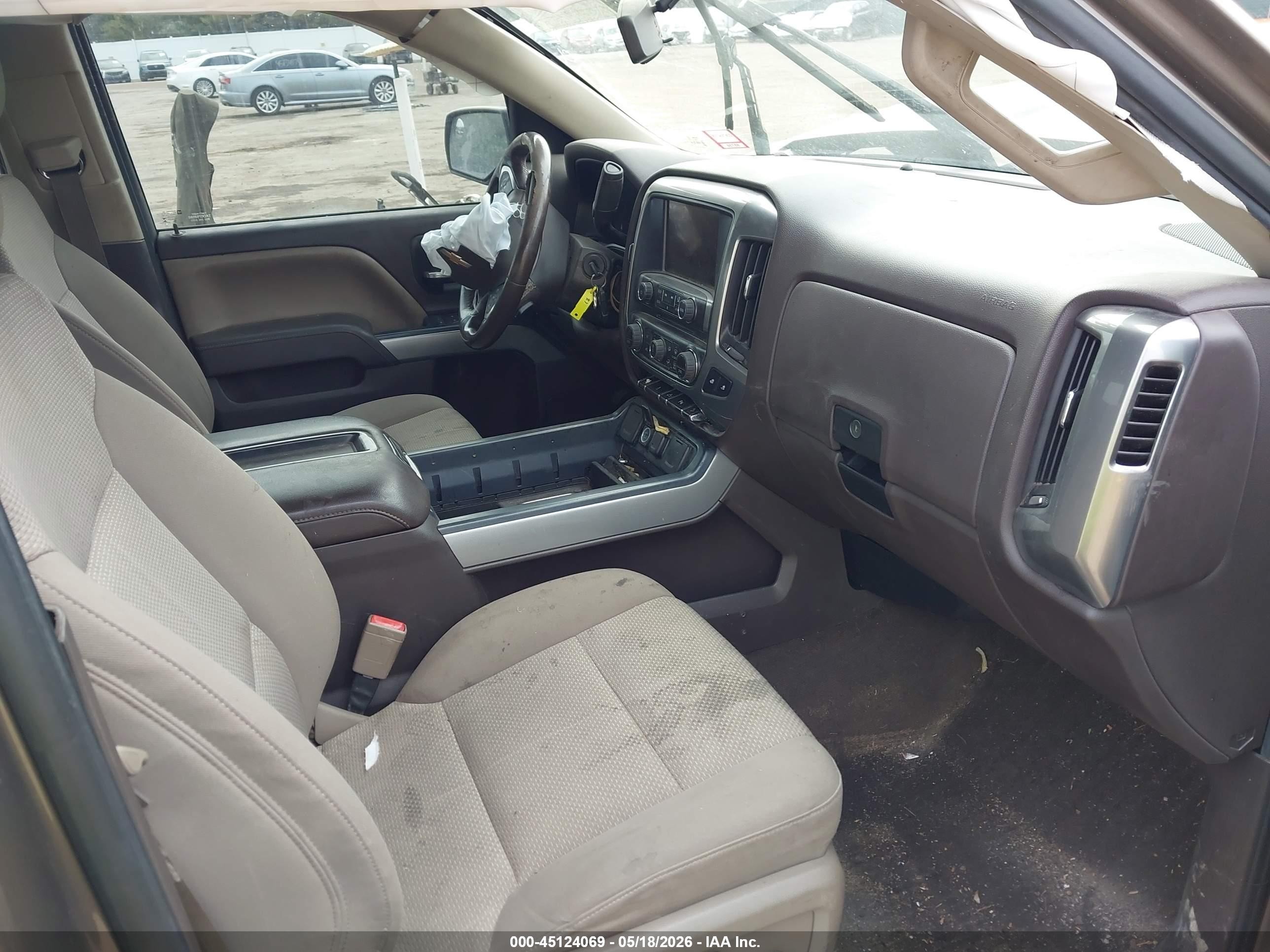 2014 Chevrolet Silverado 1500 2lt/lt Brown vin: 1GCVKREC4EZ172462