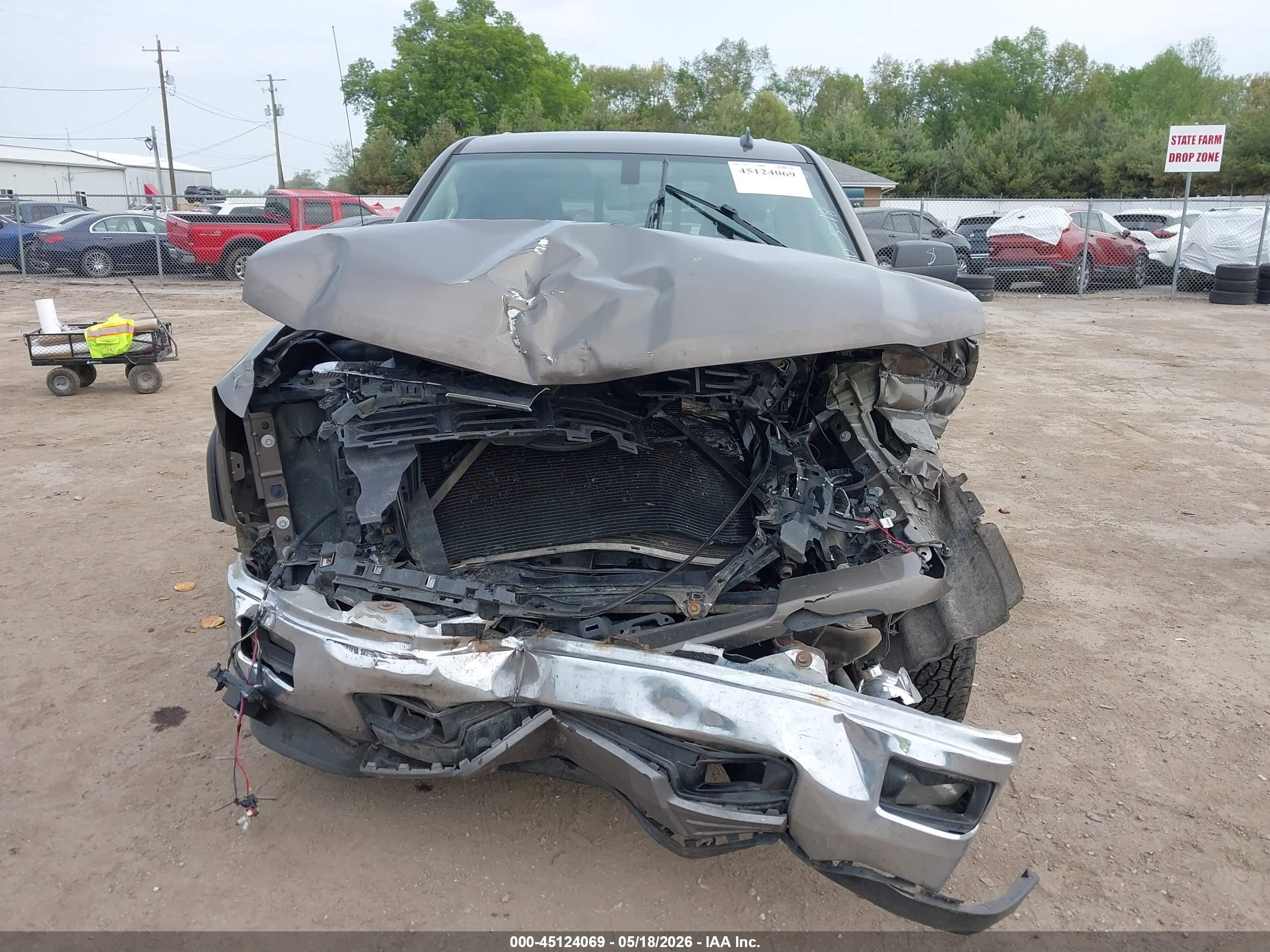 2014 Chevrolet Silverado 1500 2lt/lt Brown vin: 1GCVKREC4EZ172462