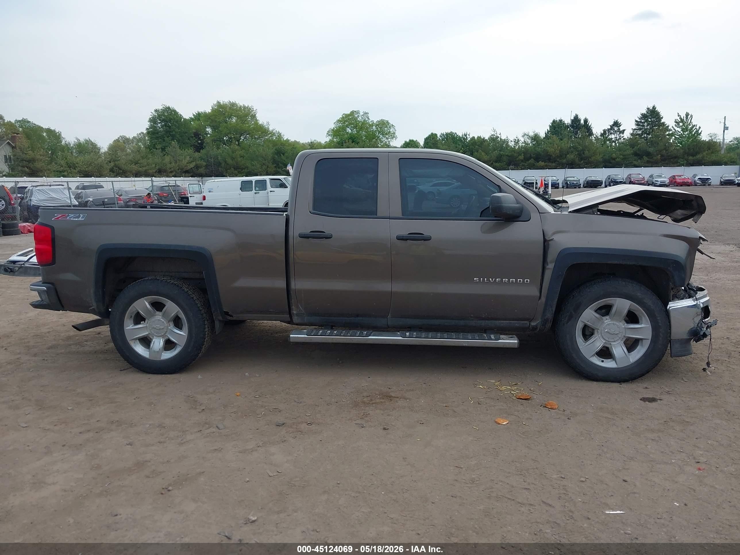 2014 Chevrolet Silverado 1500 2lt/lt Brown vin: 1GCVKREC4EZ172462