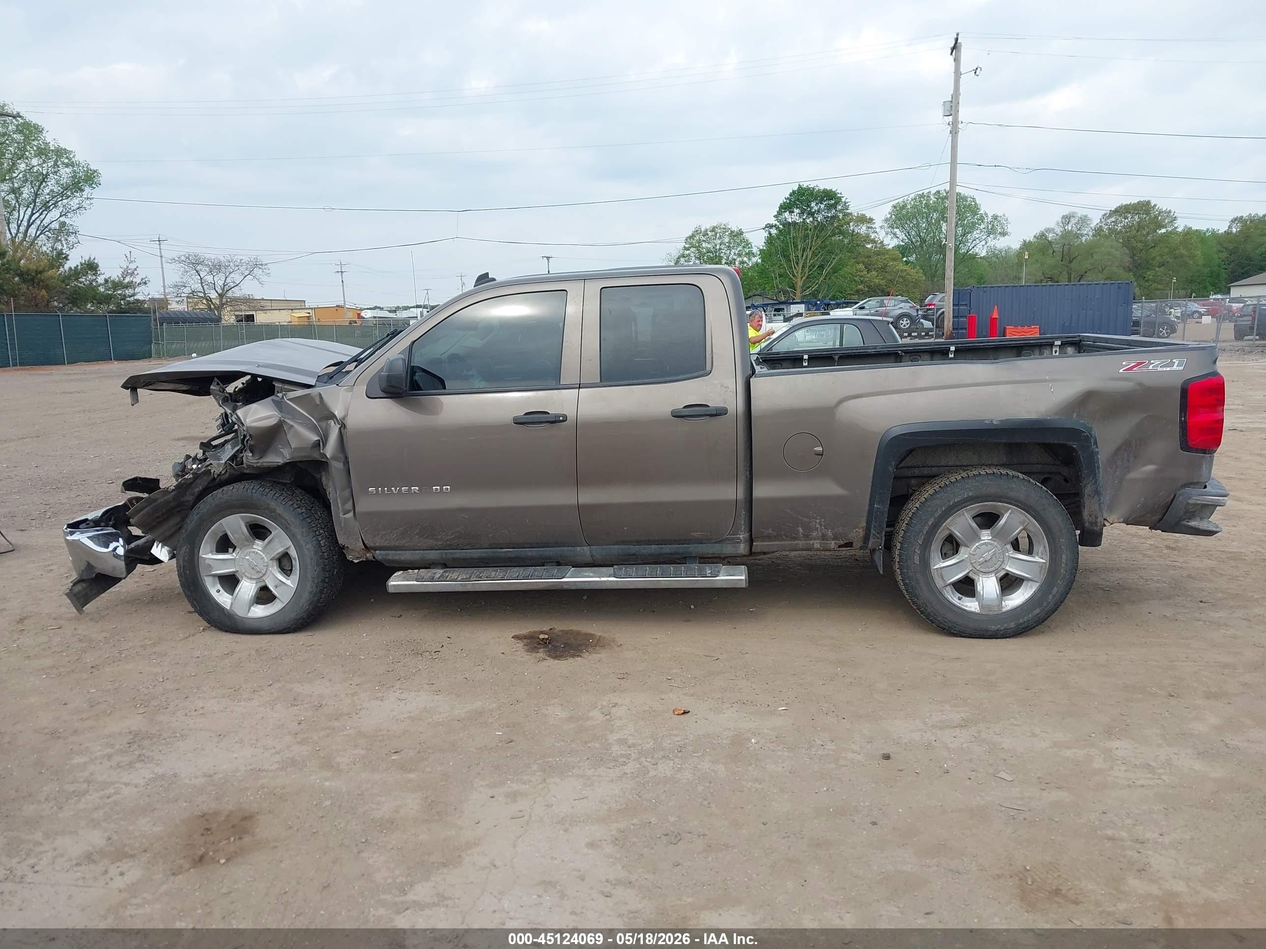 2014 Chevrolet Silverado 1500 2lt/lt Brown vin: 1GCVKREC4EZ172462
