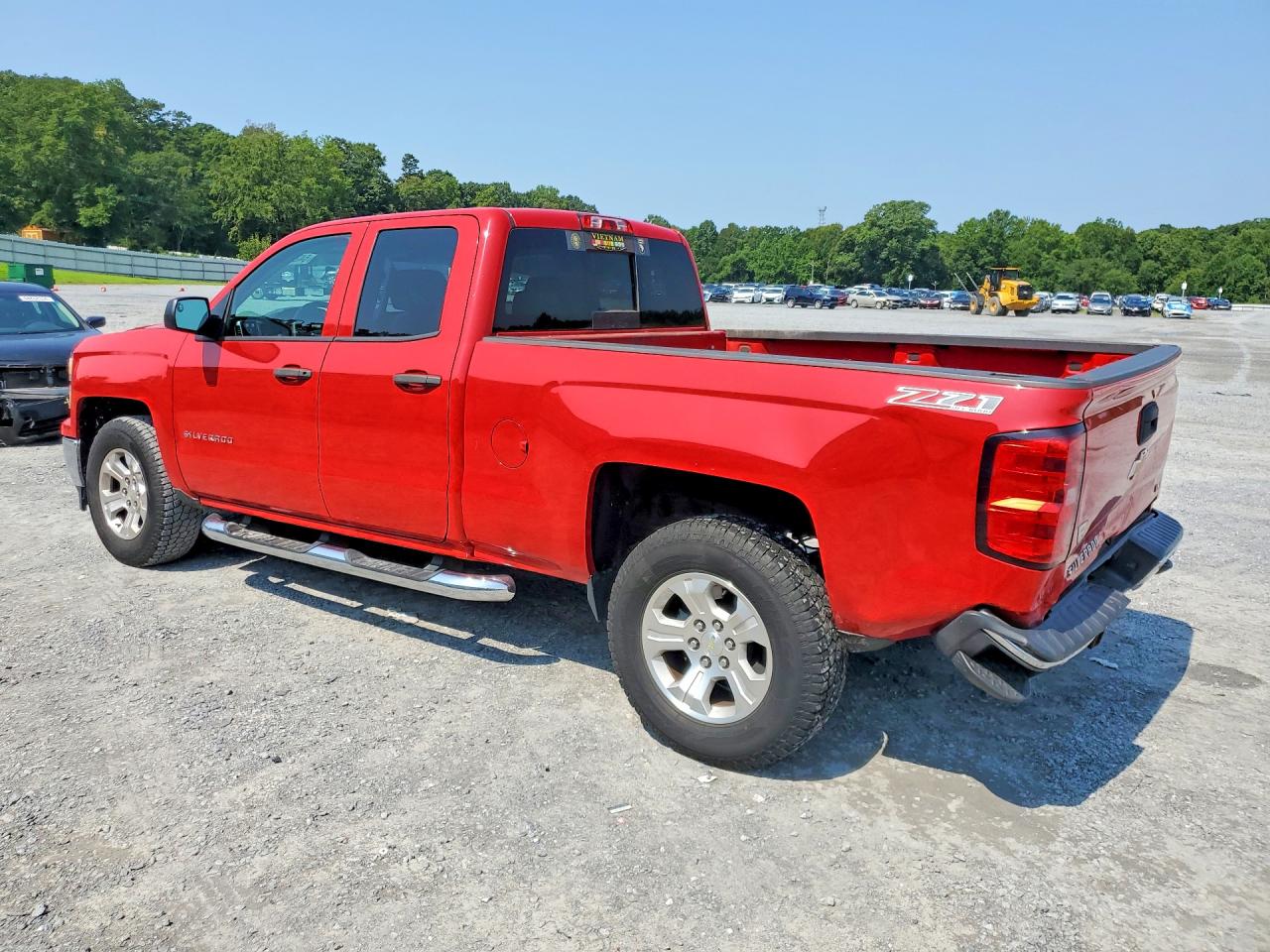2014 Chevrolet Silverado K1500 Lt Red vin: 1GCVKREC4EZ172865