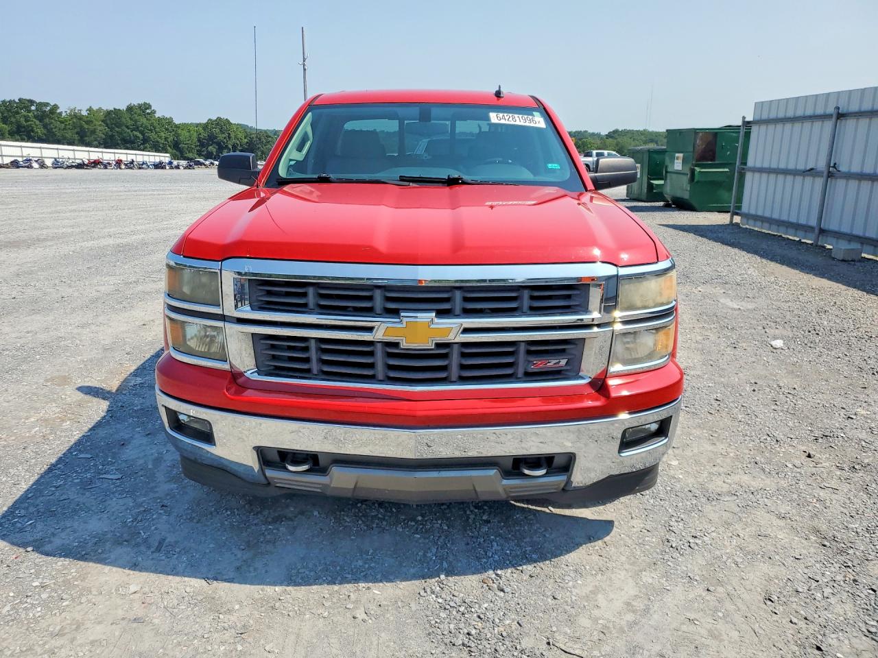 2014 Chevrolet Silverado K1500 Lt Red vin: 1GCVKREC4EZ172865