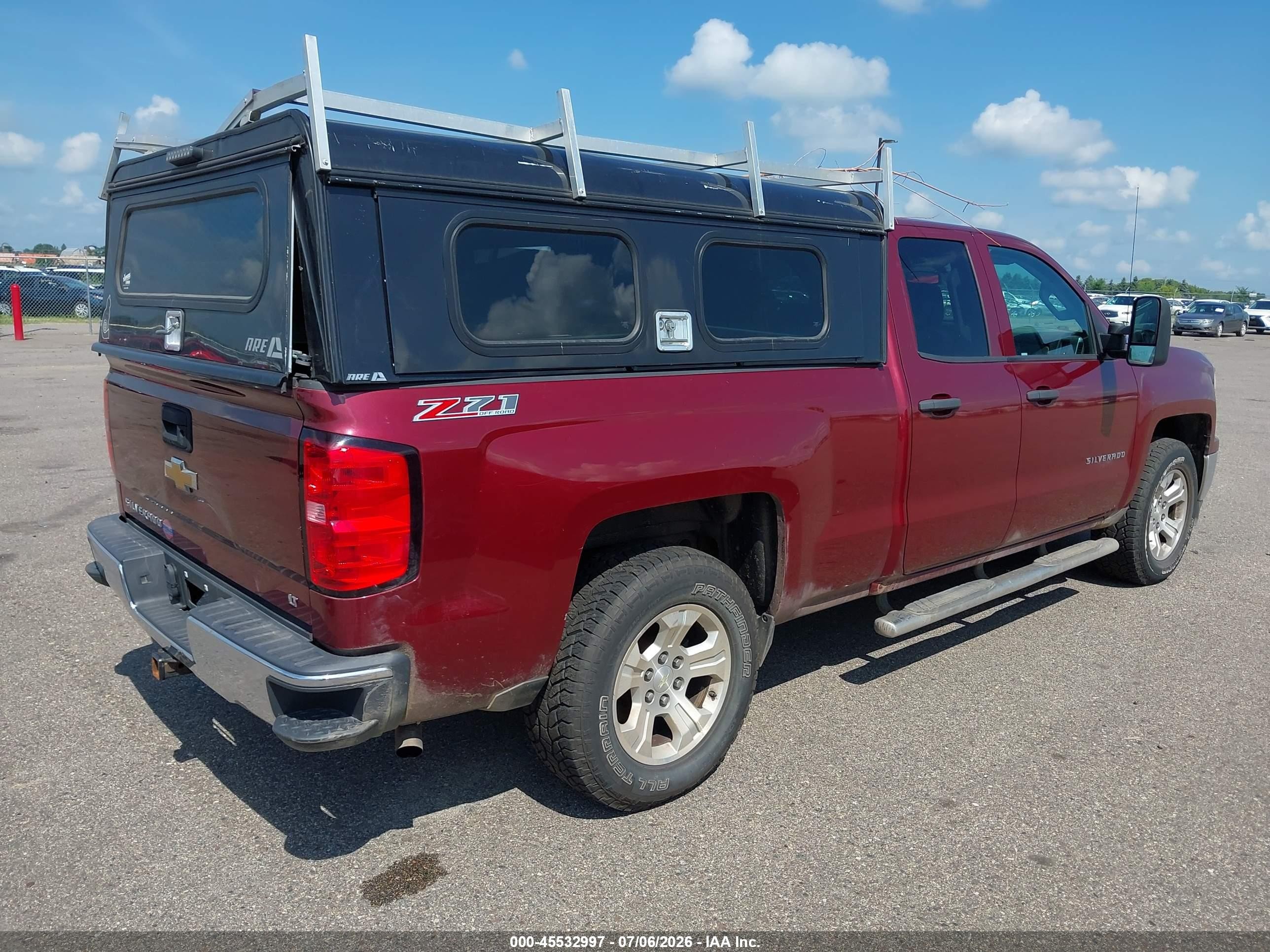 2014 Chevrolet Silverado 1500 Lt Red vin: 1GCVKREC4EZ267183