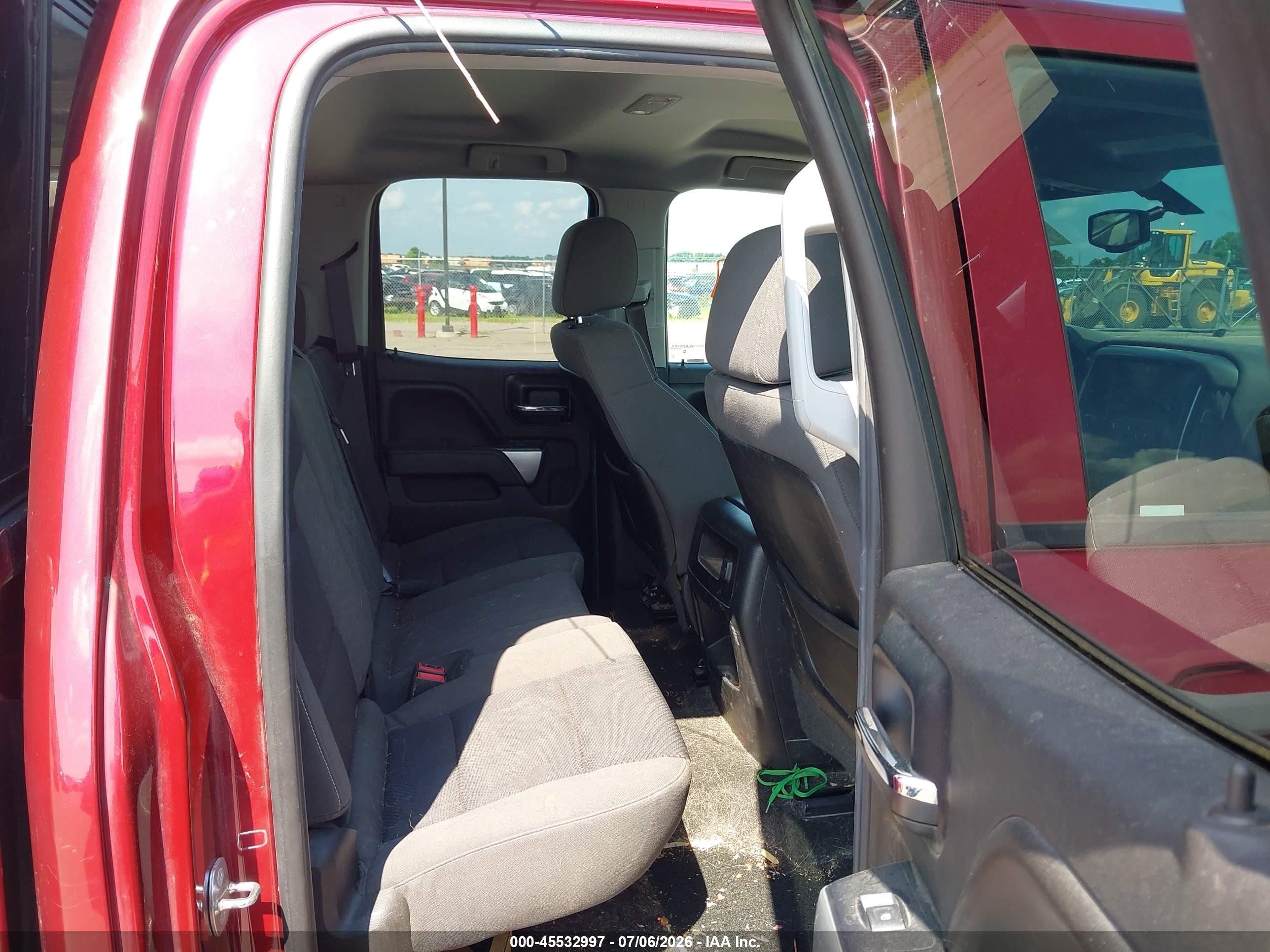 2014 Chevrolet Silverado 1500 Lt Red vin: 1GCVKREC4EZ267183