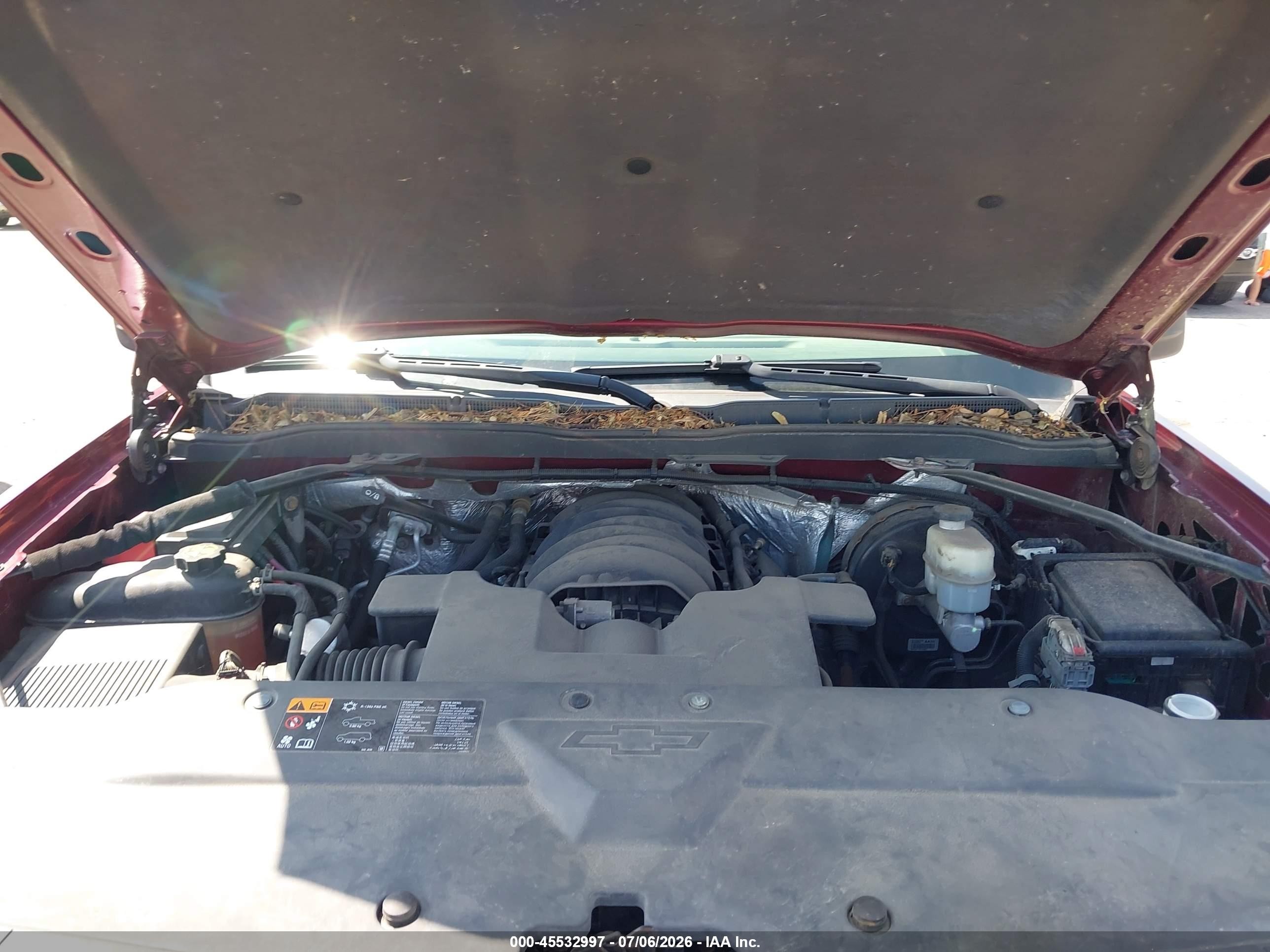 2014 Chevrolet Silverado 1500 Lt Red vin: 1GCVKREC4EZ267183
