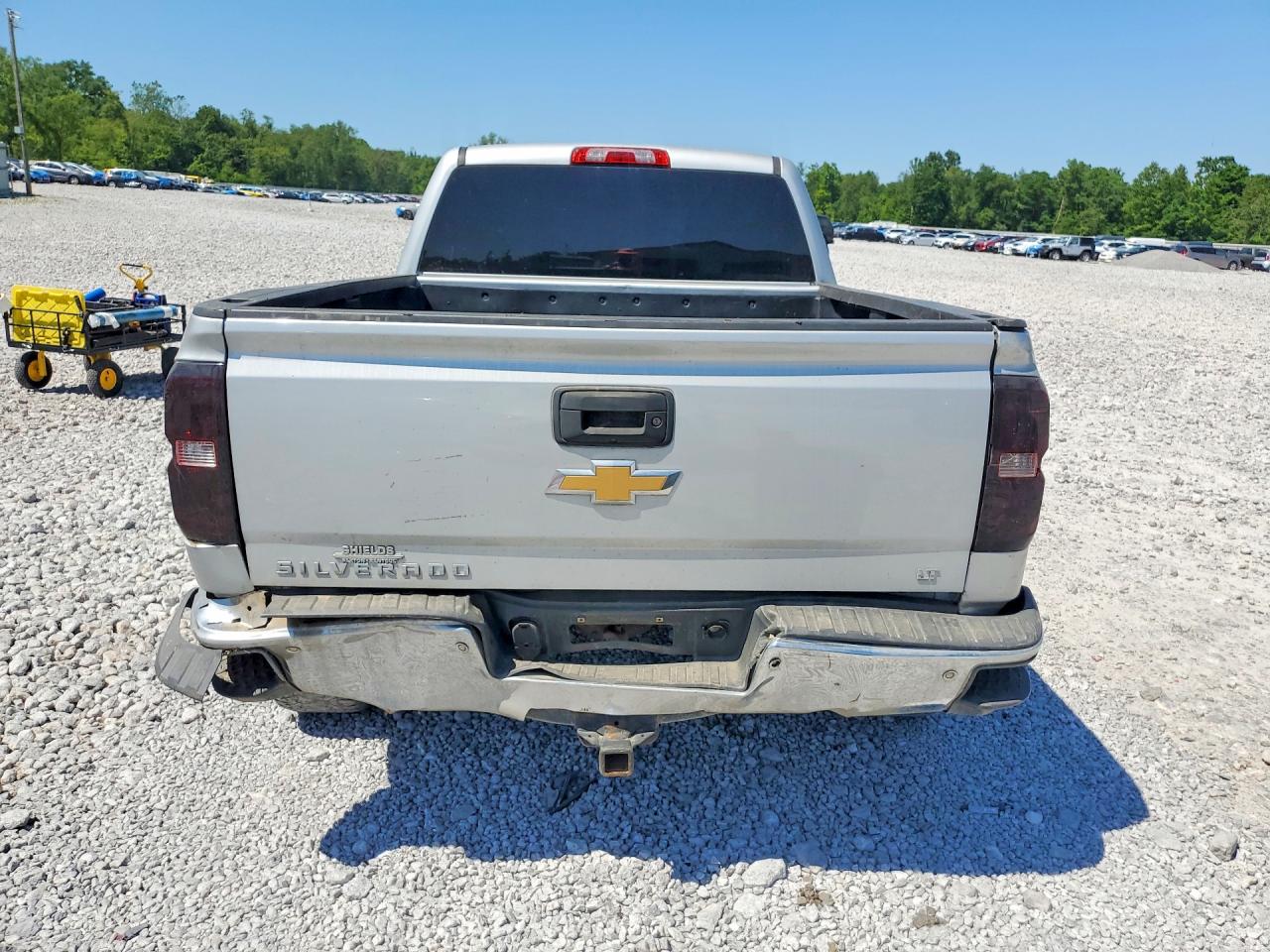 2014 Chevrolet Silverado K1500 Lt Silver vin: 1GCVKREC4EZ270164