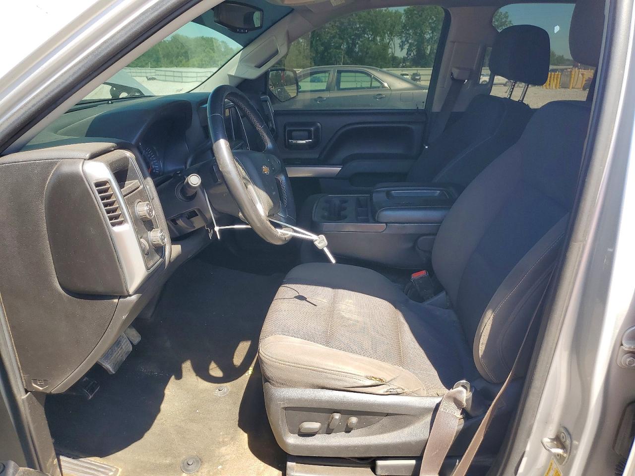 2014 Chevrolet Silverado K1500 Lt Silver vin: 1GCVKREC4EZ270164