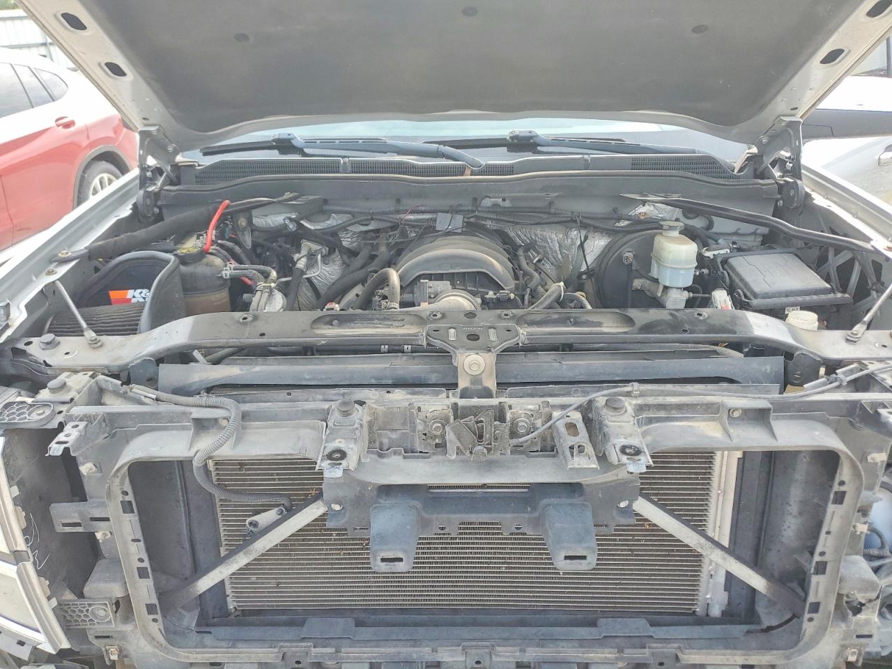 2014 Chevrolet Silverado K1500 Lt Silver vin: 1GCVKREC4EZ310775